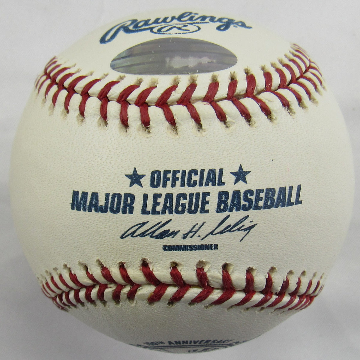 Jim Leyritz Signed Auto Rawlings Yankees Baseball Steiner Hologram