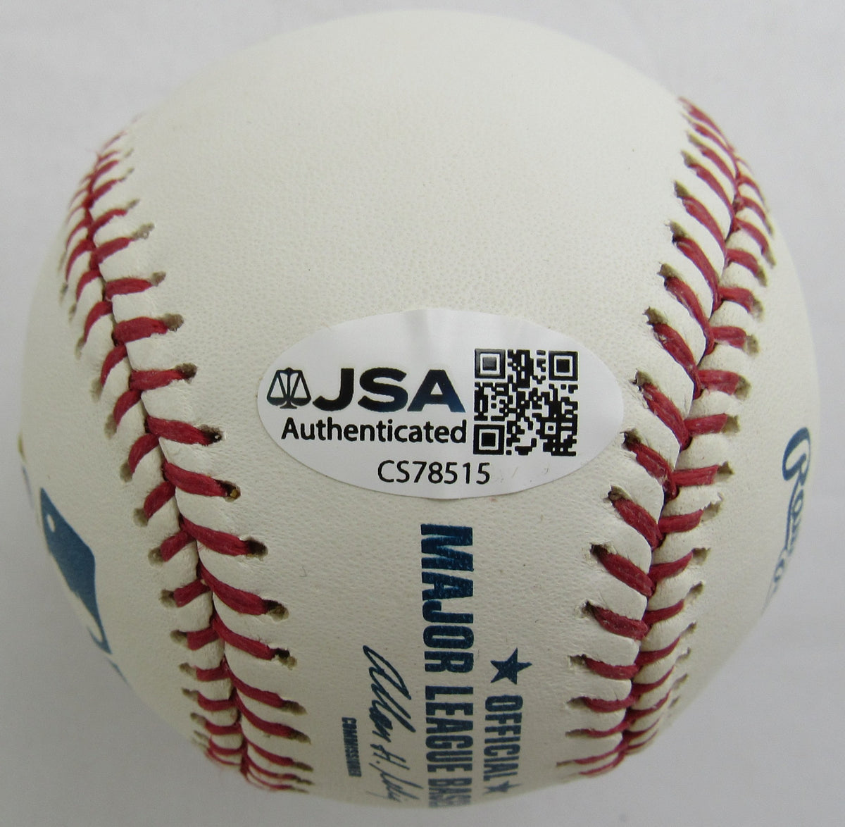 Buck O'Neil Signed Rawlings Baseball JSA CS78515