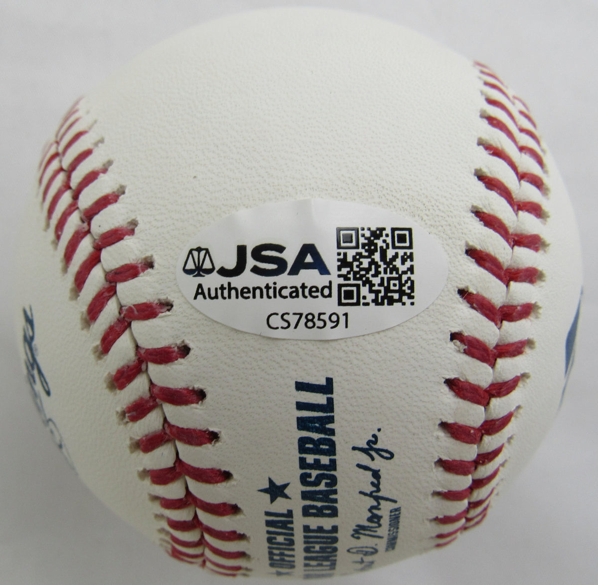 Ben Rice Signed Rawlings Baseball JSA CS78591