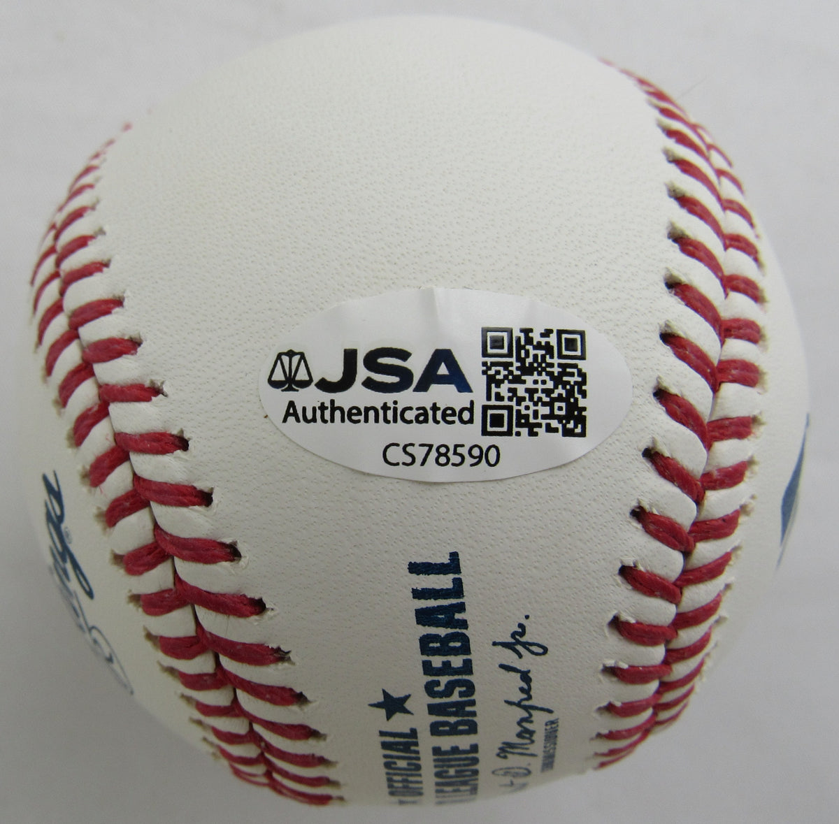 Ben Rice Signed Rawlings Baseball JSA CS78590