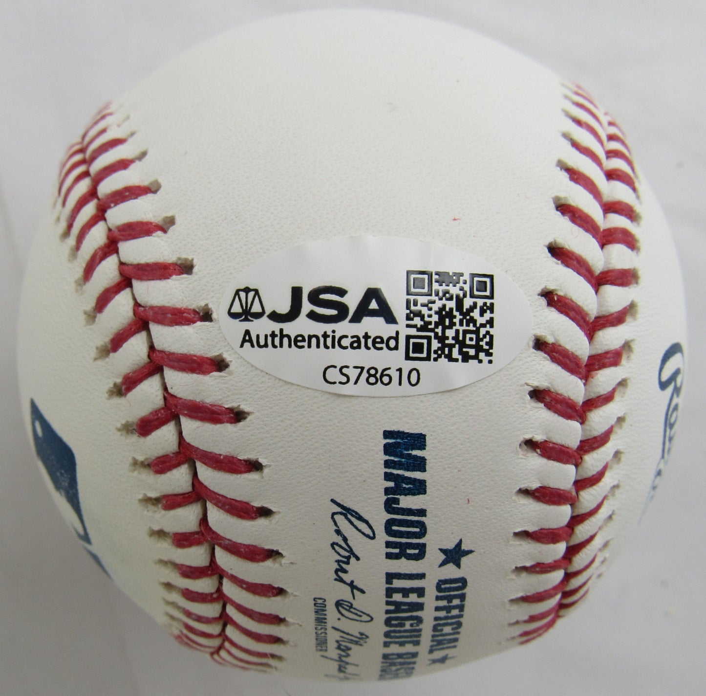 Cody Bellinger Signed Rawlings Baseball JSA CS78610