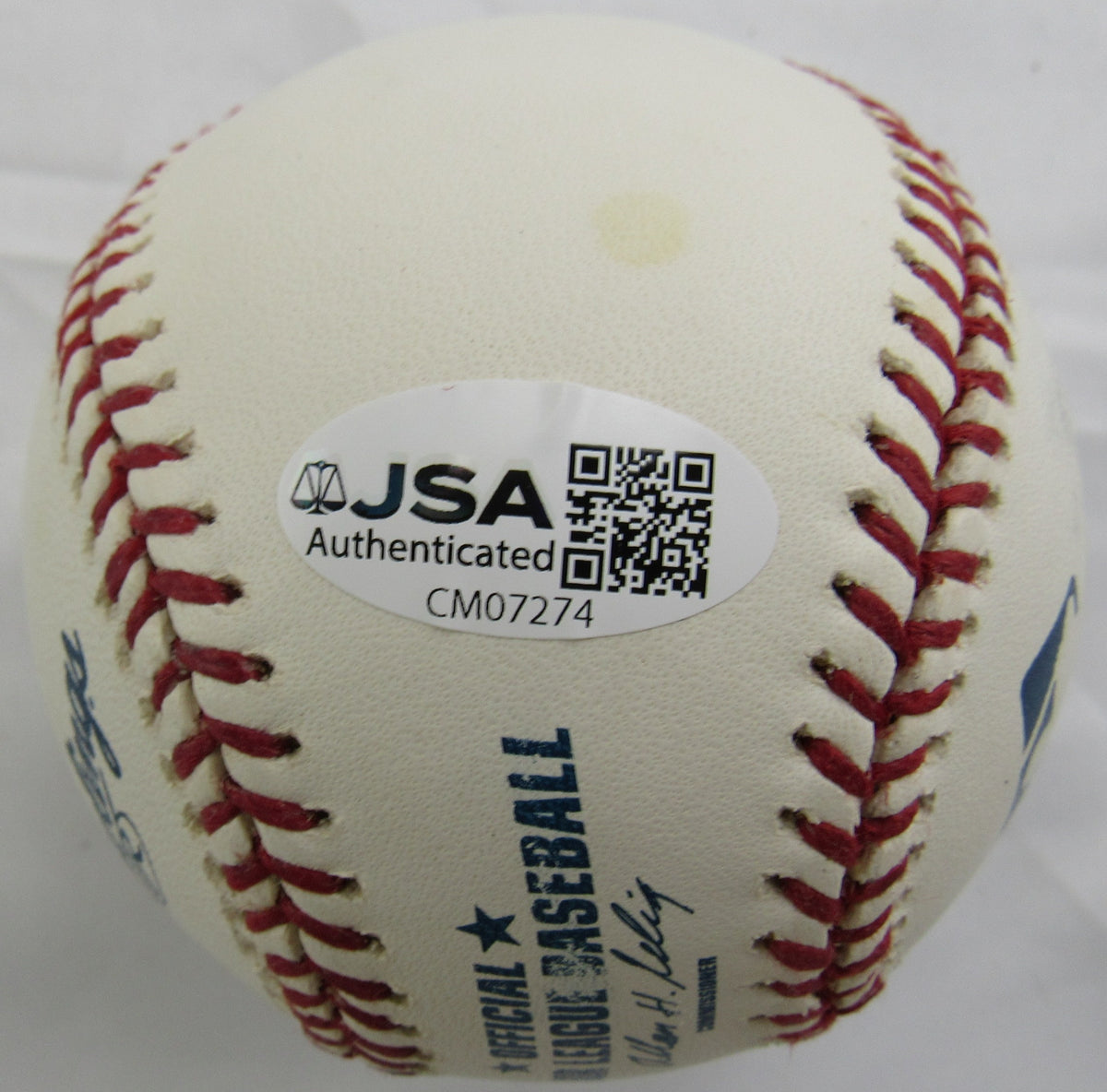 Tony Kubek Signed Auto Rawlings Baseball JSA CM07274 w/ Insc