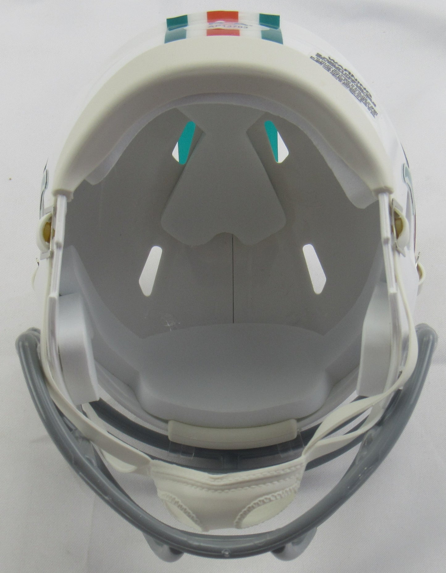 Larry Csonka Signed Auto Replica Dolphins Mini Helmet PSA/DNA