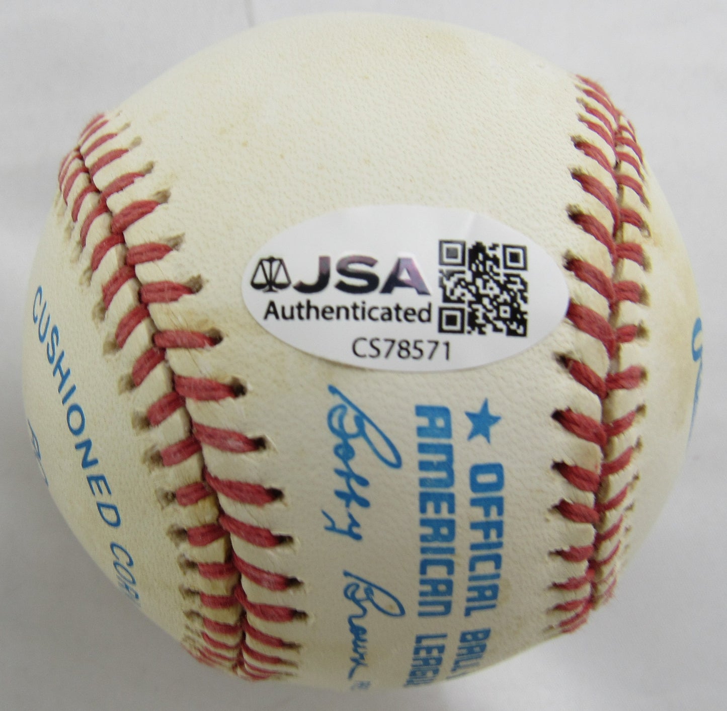Don Larsen Signed Rawlings Baseball JSA CS78571