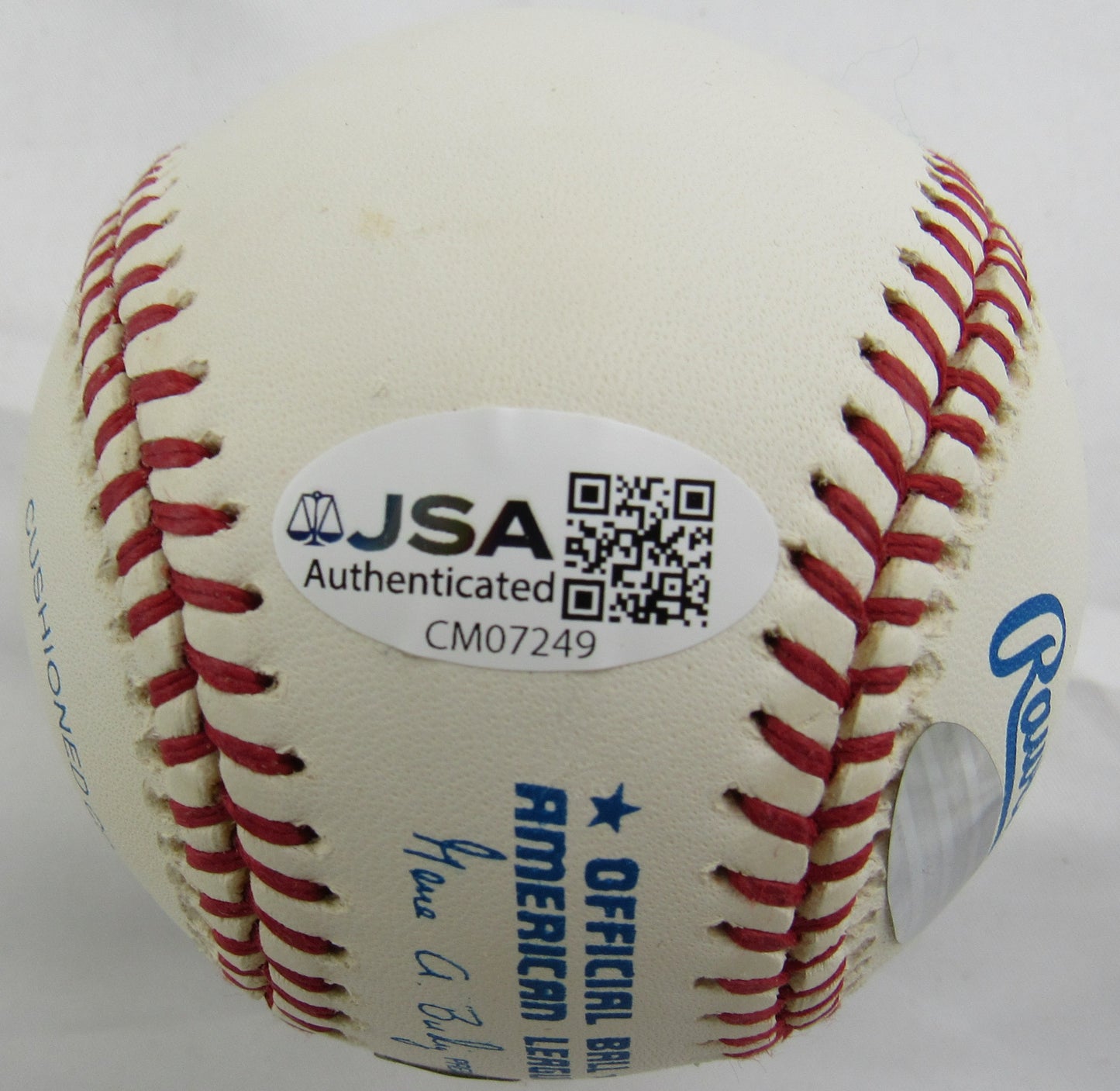Sparky Lyle Signed Auto Rawlings Baseball JSA CM07249