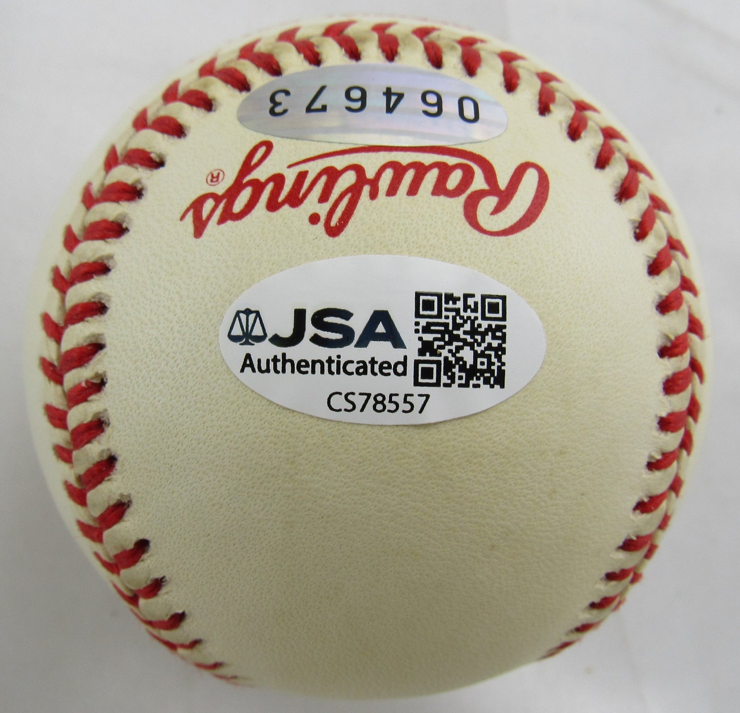 Jorge Posada Signed Rawlings 1998 World Series Baseball JSA CS78557
