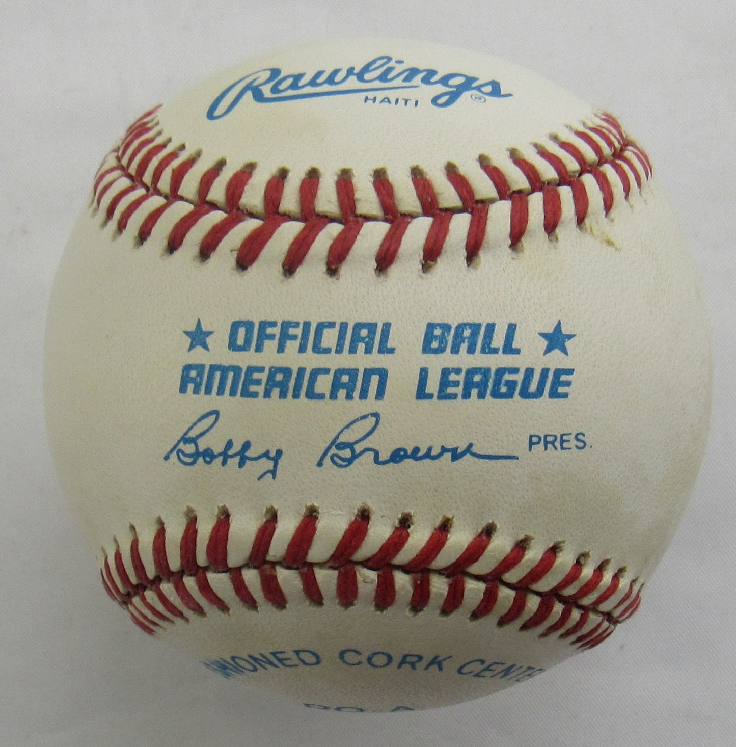 Lee Strange Signed Auto Baseball B172