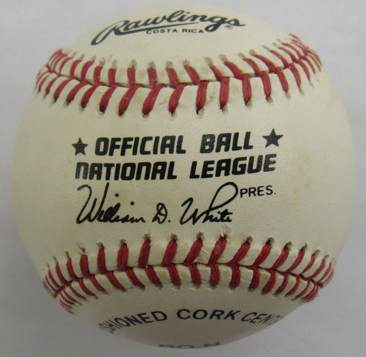 Pat Zachry Signed Auto Baseball B172