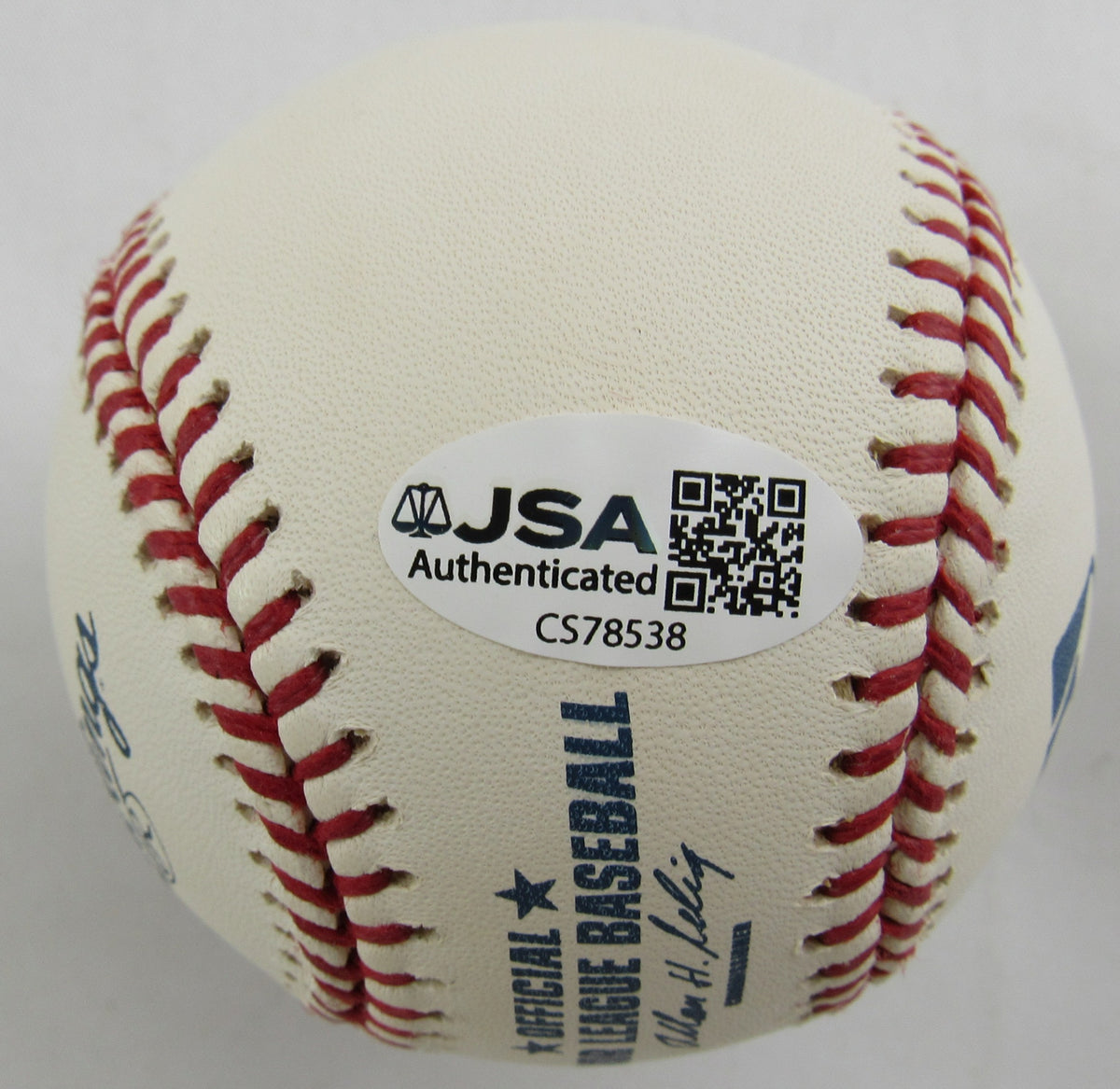 Mike Mussina Signed Rawlings Baseball JSA CS78538