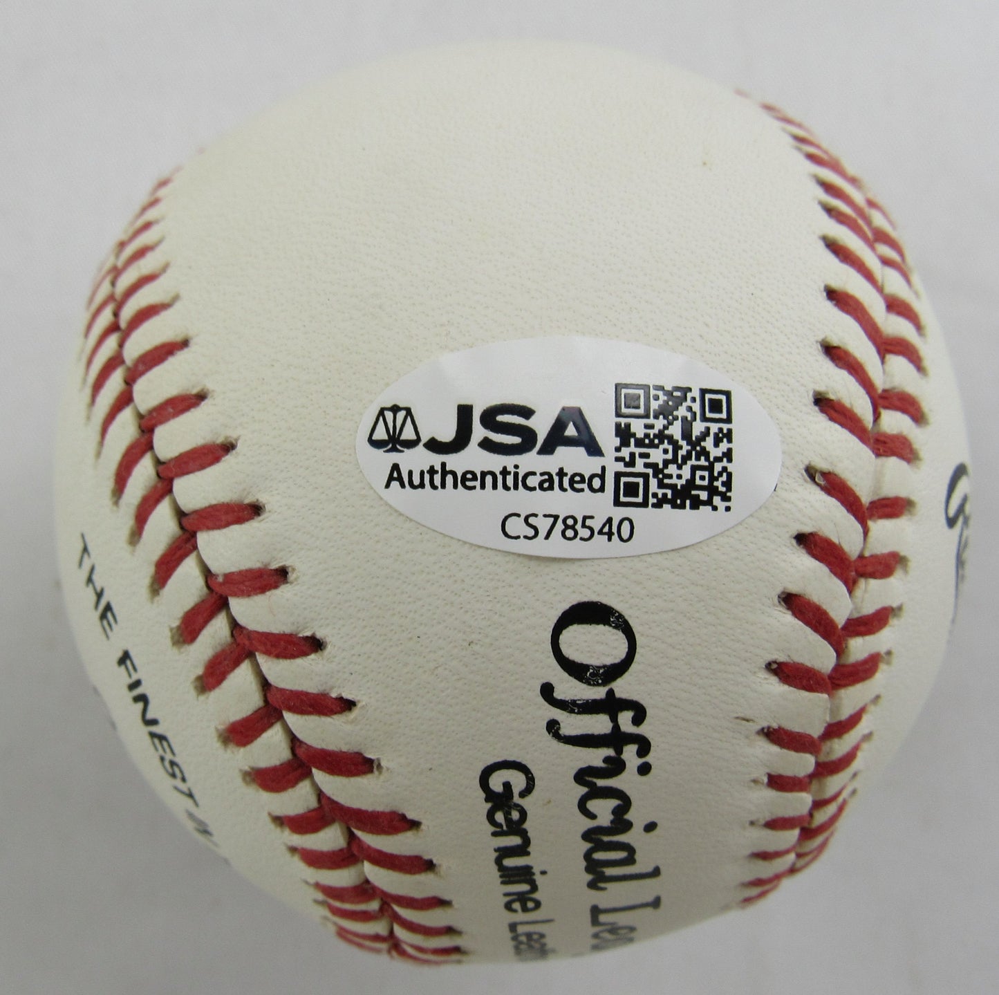 Johnny Pesky Signed Rawlings Baseball JSA CS78540