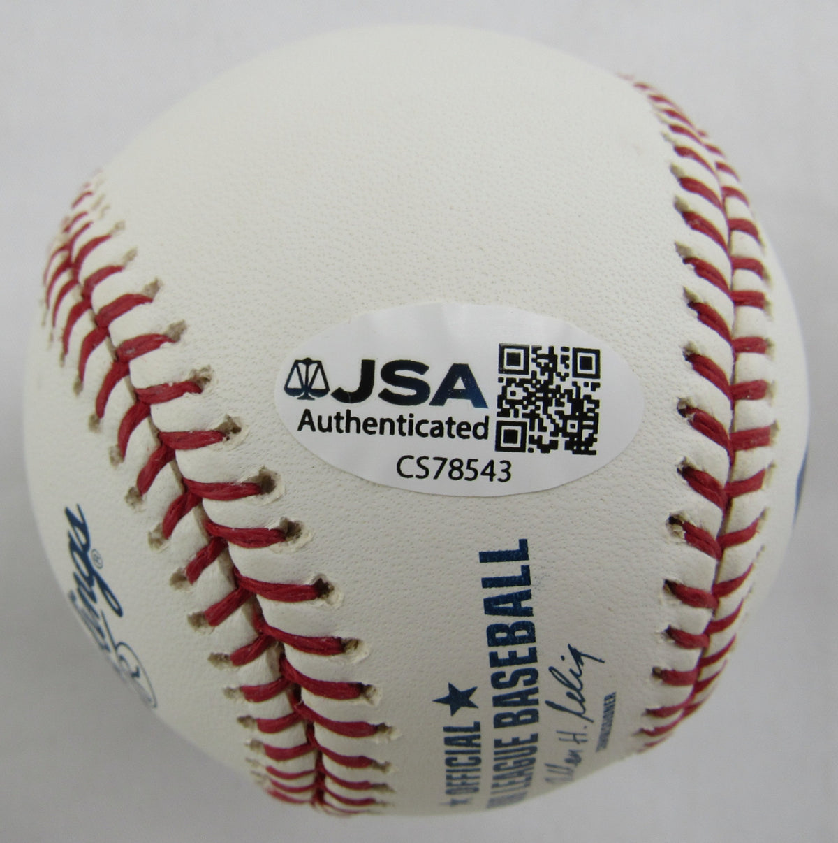 Fergie Jenkins Signed Rawlings Baseball w/ HOF Insc JSA CS78543