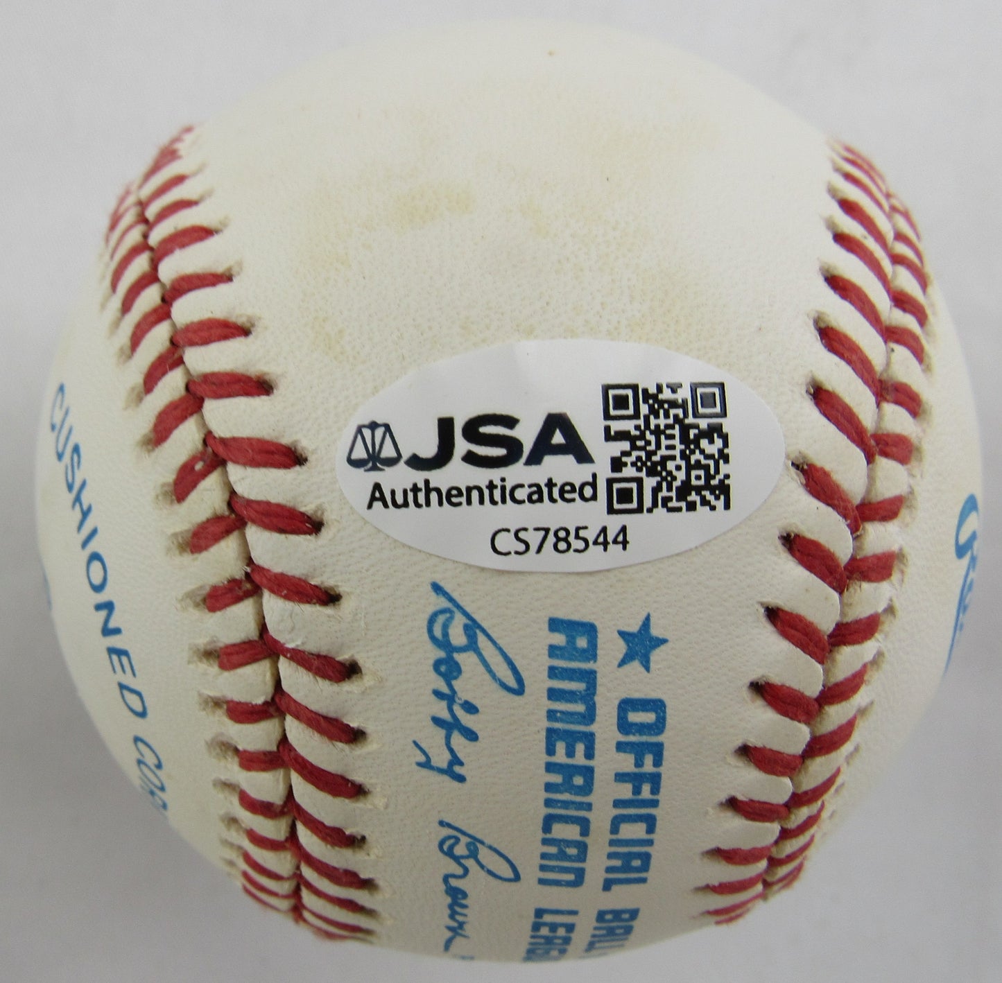 Phil Rizzuto Signed Rawlings Baseball w/ HOF Insc JSA CS78544