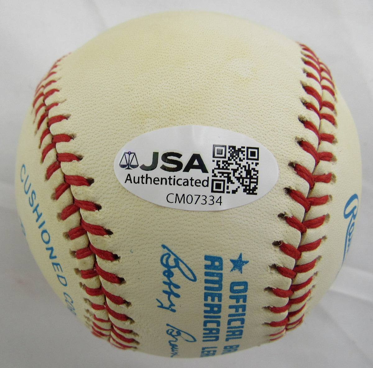 Reggie Jackson Signed Auto Rawlings Baseball JSA CM07334