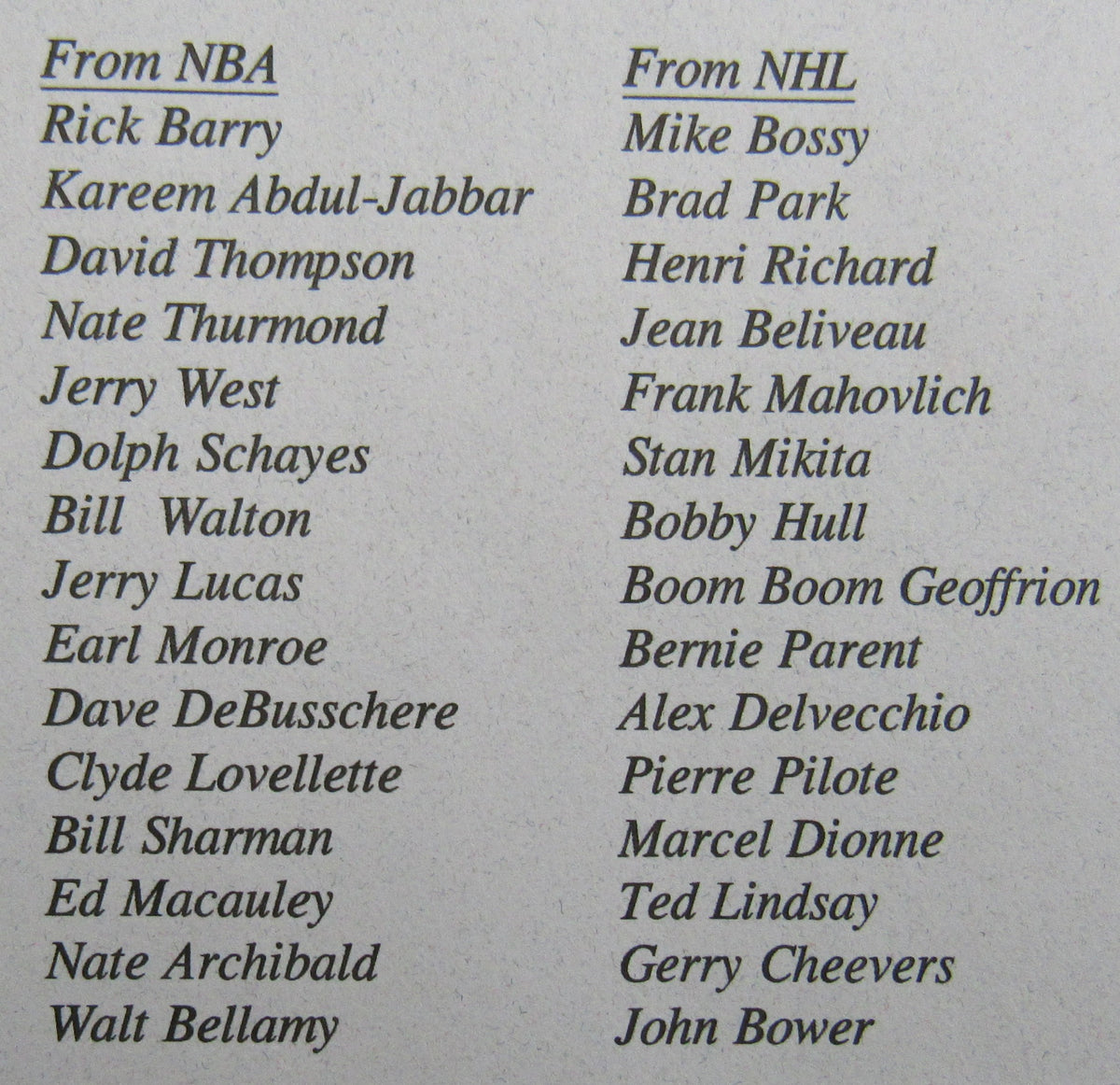 Duke Snider Don Maynard Kareem Abdul-Jabbar Mike Bossy +56 Signed Auto Super Heros of Sports Signed 43x28 Photo Limited Edition #145/400 w/ COA