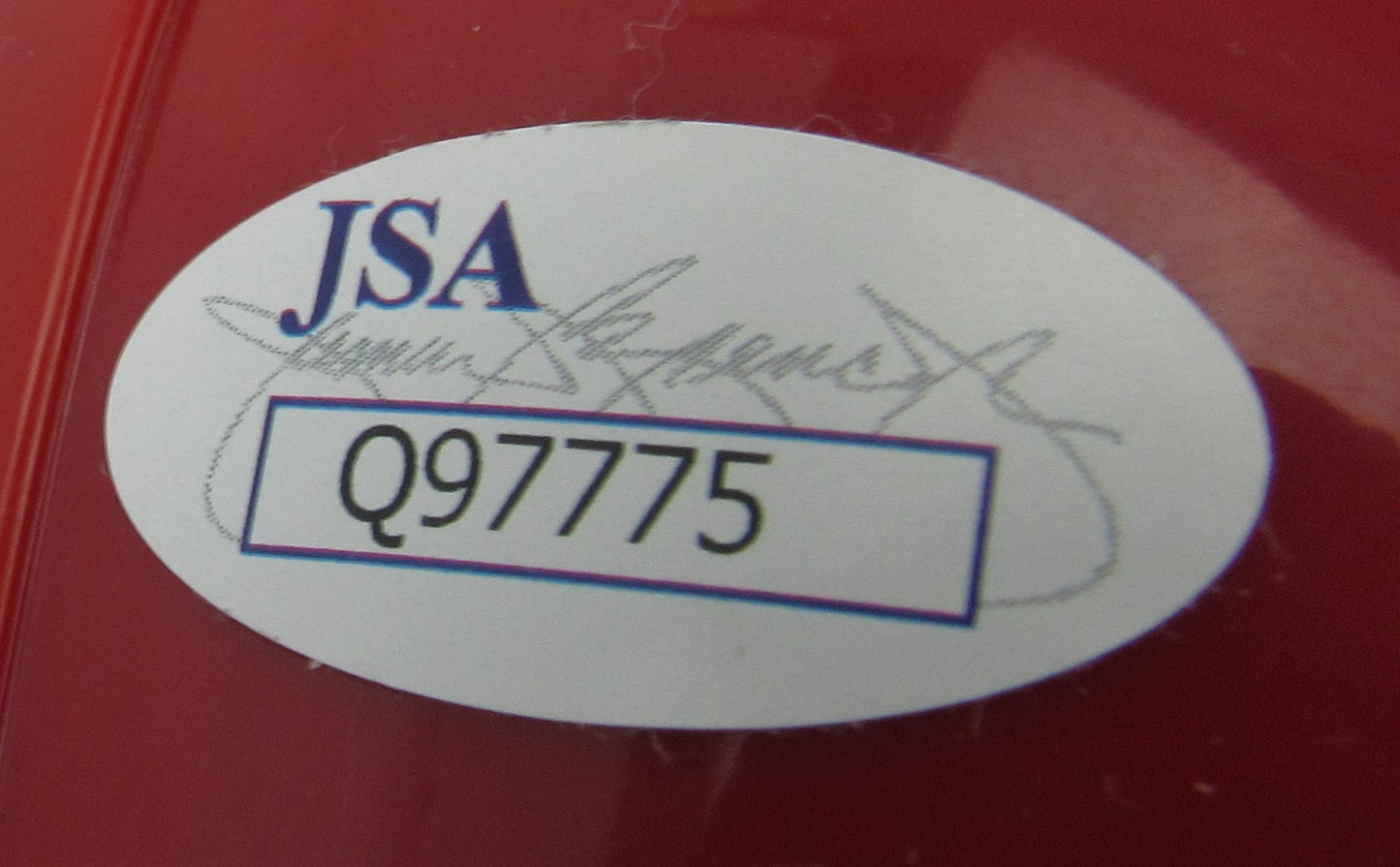 Jan Stenerud Signed Rawlings Auto Mini Helmet JSA Q97775