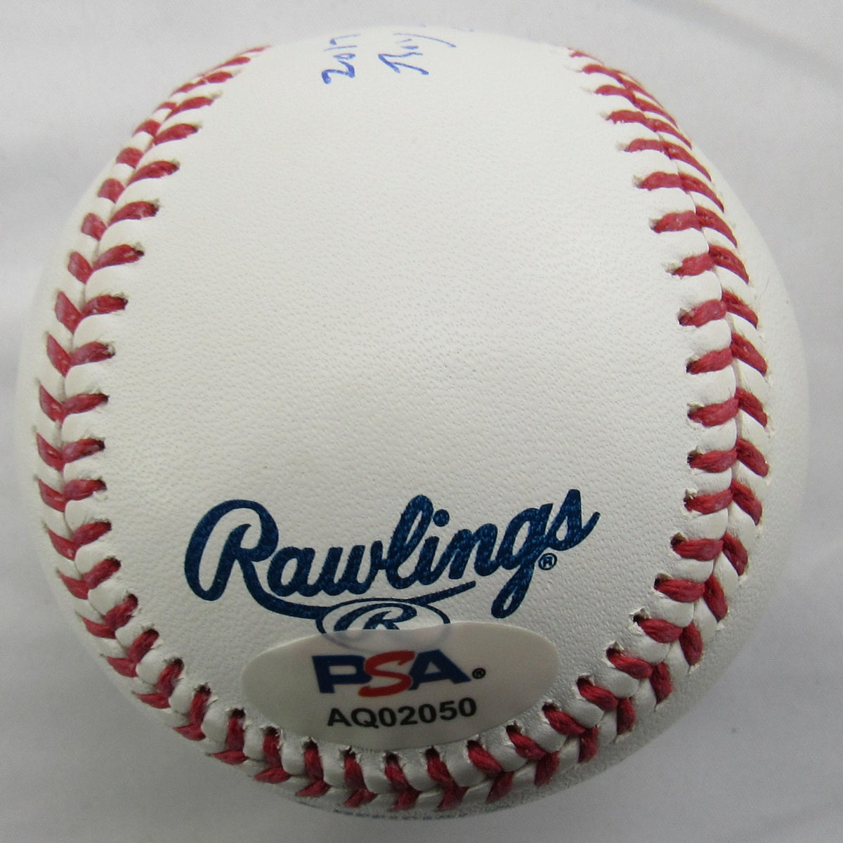 Cody Bellinger Signed Auto Rawlings Baseball w/ Insc PSA AQ02050