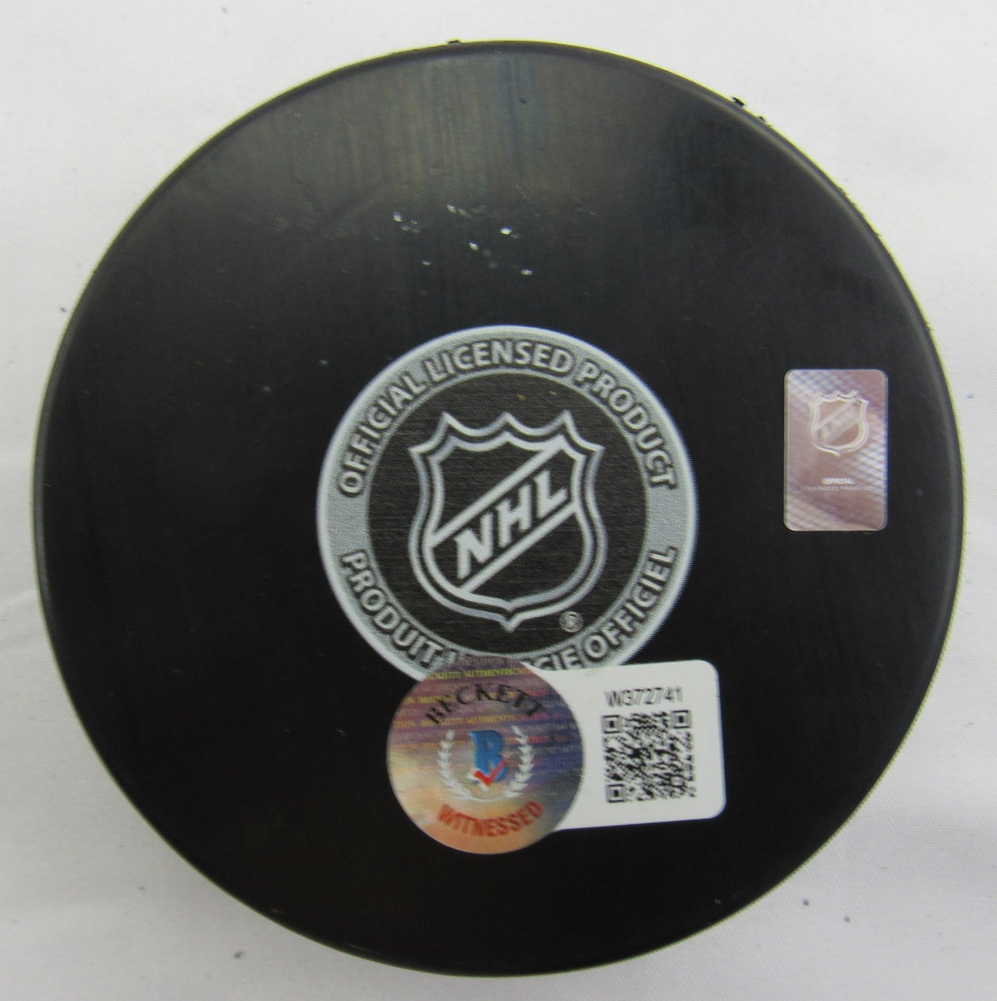 Marcel Dionne Signed Auto Autograph Kings Logo Hockey Puck w/ Insc Beckett Hologram