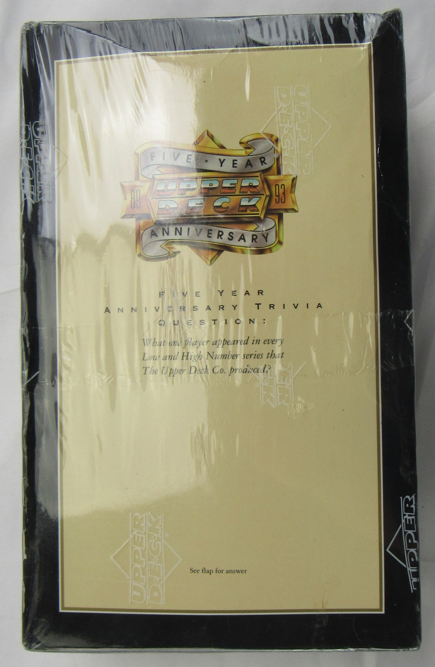 1993 Upper Deck Series One Sealed 36ct Baseball Wax Box