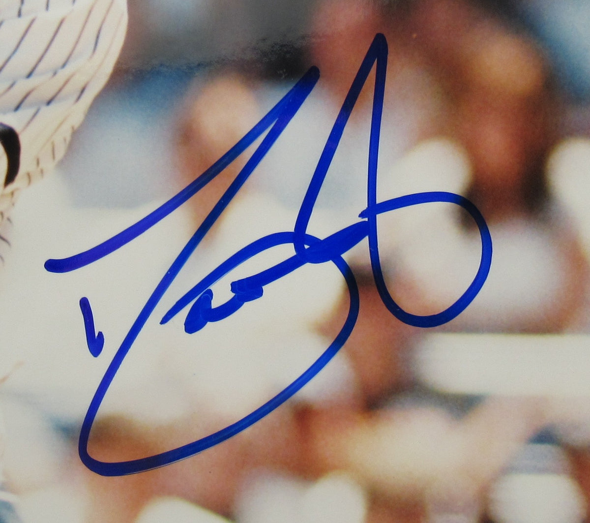 David Justice Signed Auto 8x10 Photo - Steiner Hologram