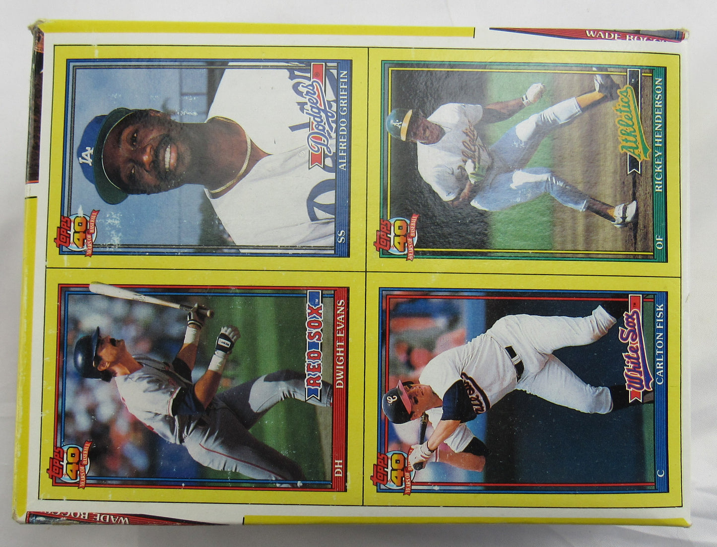 1991 Topps 40 Years of Baseball 36ct Baseball Box