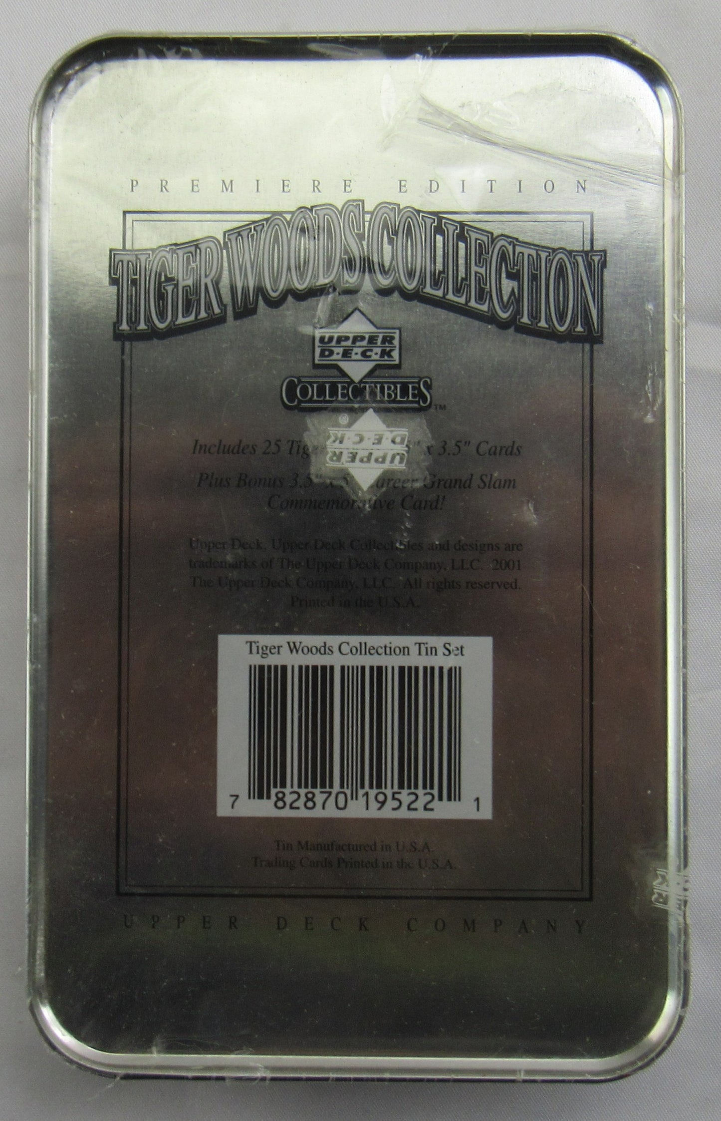 Upper Deck Tiger Woods Collection Sealed Card Set