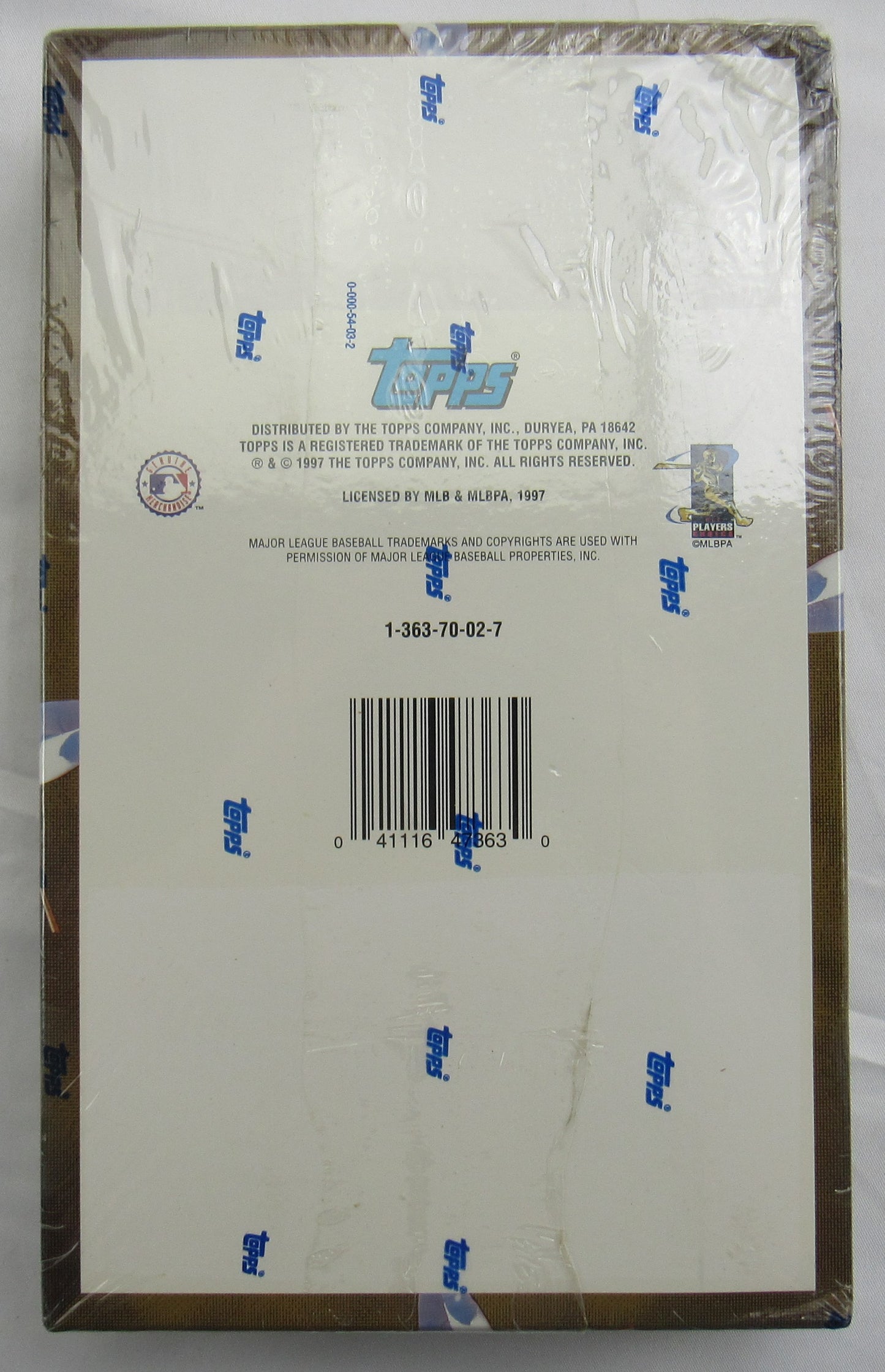 1997 Topps Series 2 Sealed 36ct Baseball Wax Box