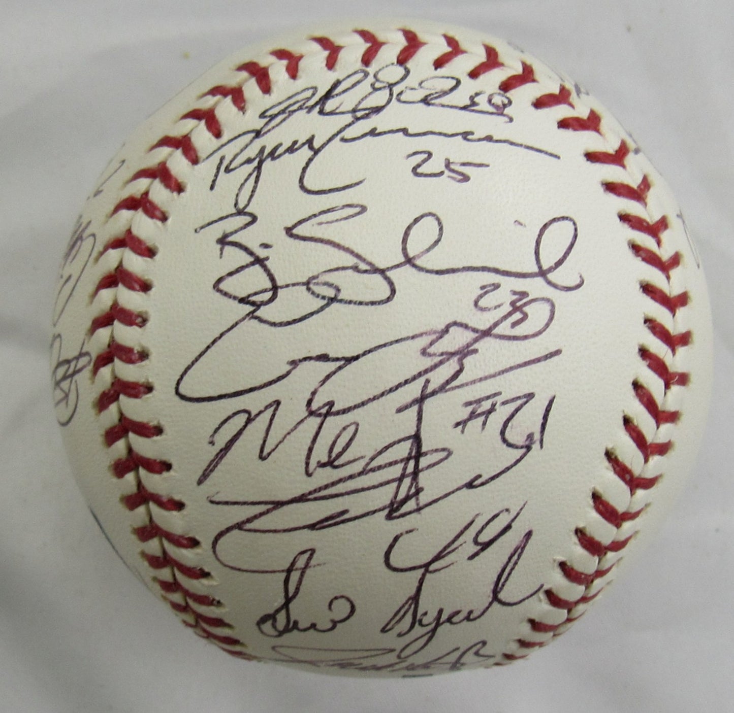 2005 Washington National Team Signed Rawlings Baseball Steiner Hologram - Frank Robinson