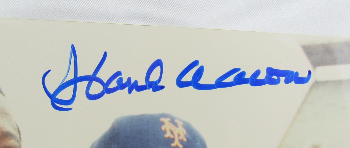 Hank Aaron Signed Auto 8x10 Photo JSA CF42591
