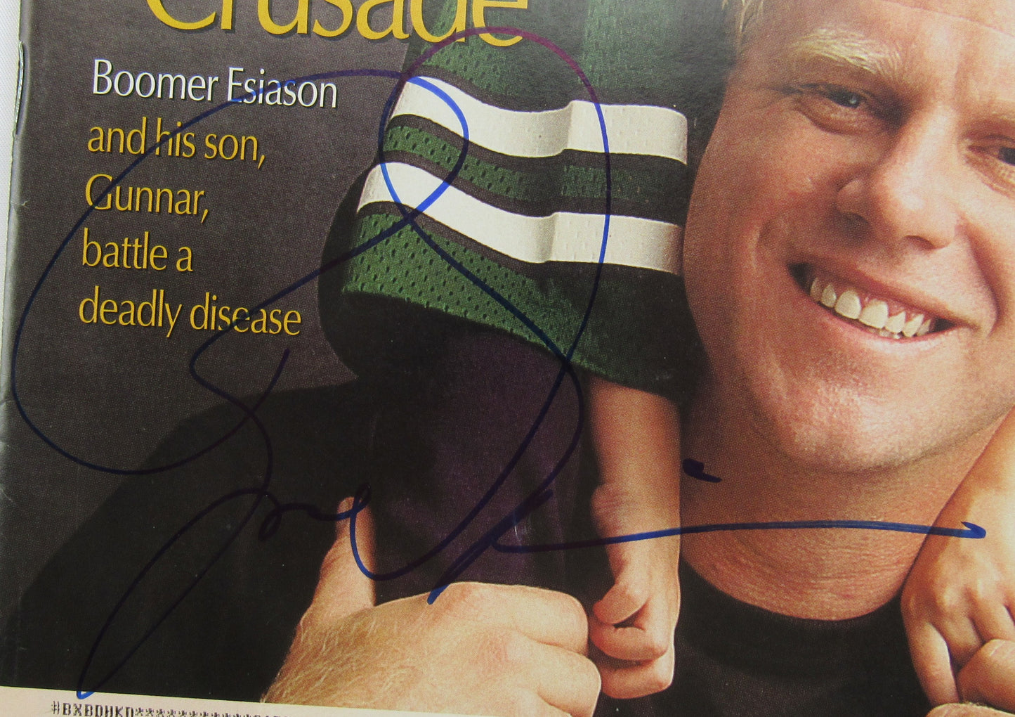Boomer Esiason Signed Auto Sports Illustrated Magazine JSA CF42619