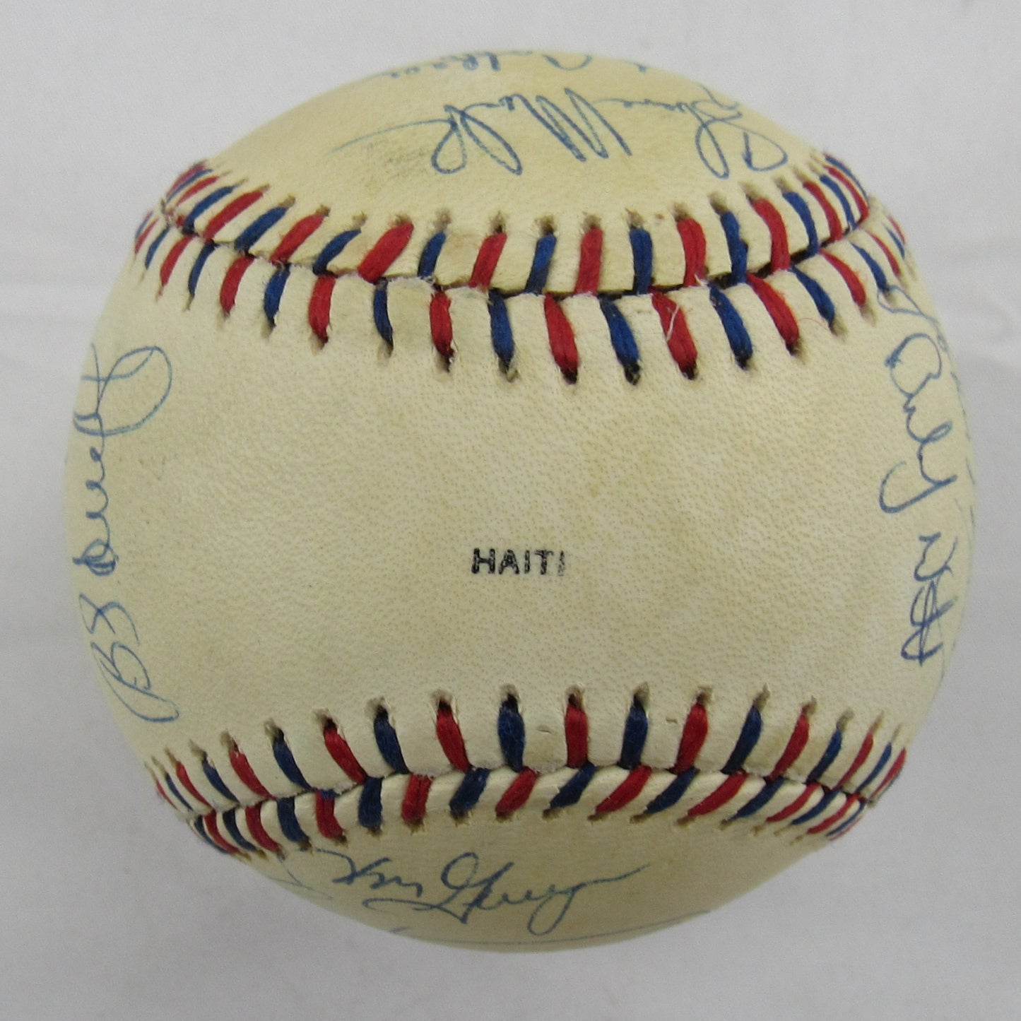 1984 Olympic Baseball Team Signed Ball - Mark McGwire, Cory Snyder, Will Clark and More