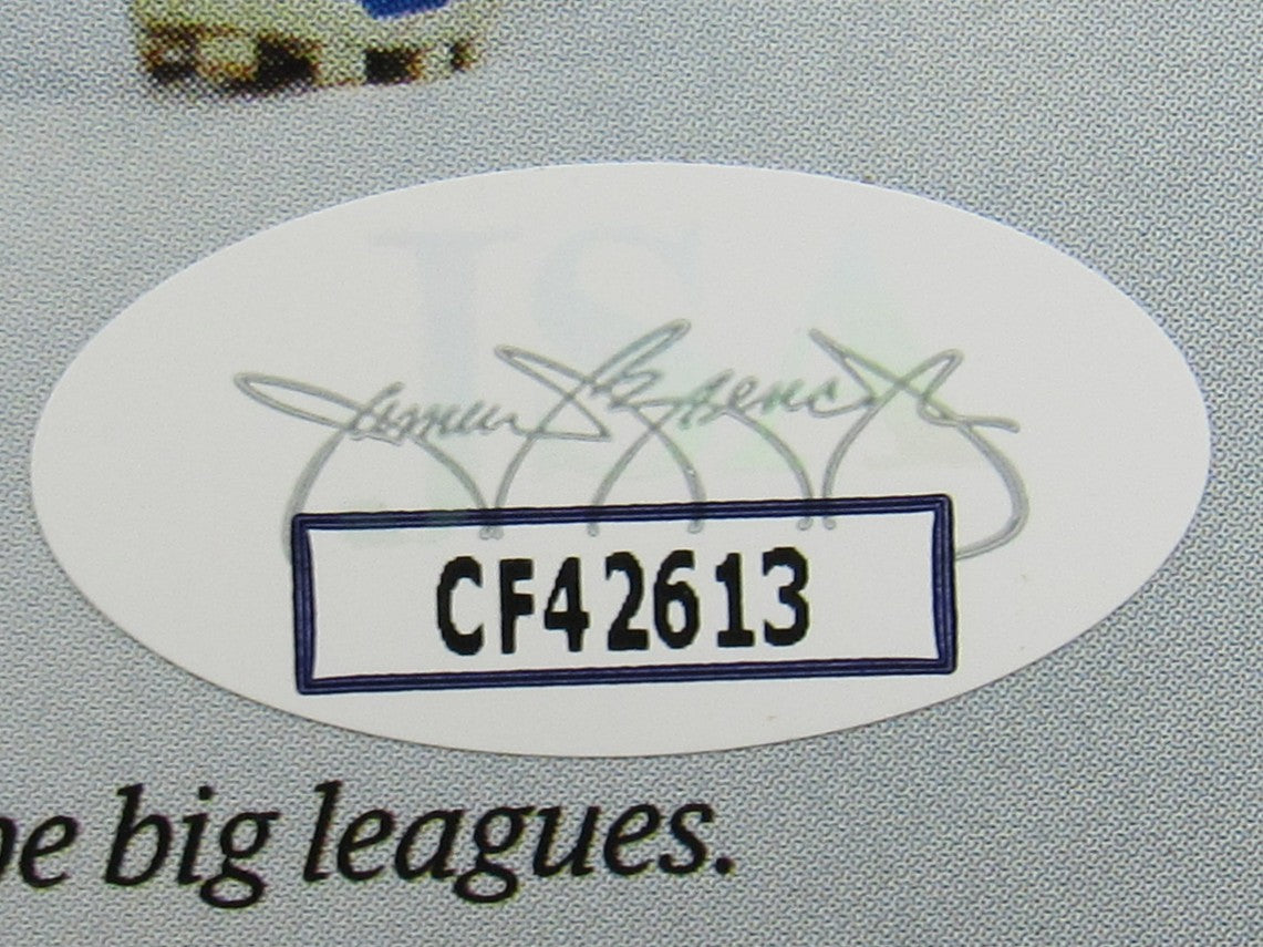 John Gibbons Signed Auto Sports Illustrated Magazine JSA CF42613