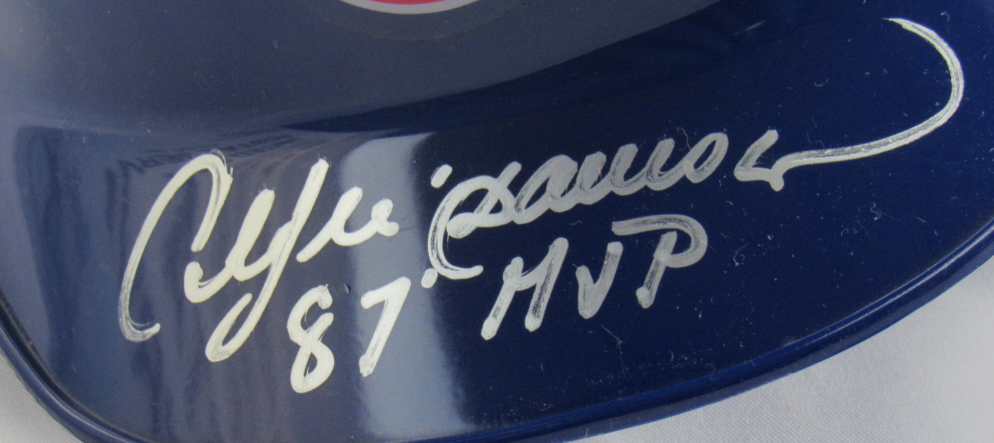 Andre Dawson Signed Auto Mini Helmet JSA CF42682