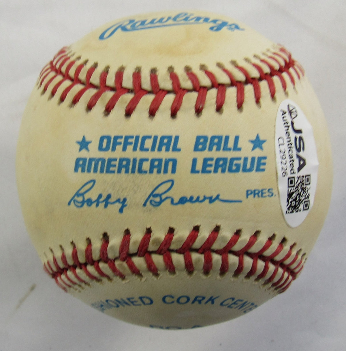 Brooks Robinson Harmon Killebrew Al Kaline + 1 Signed Rawlings Baseball JSA CL29226