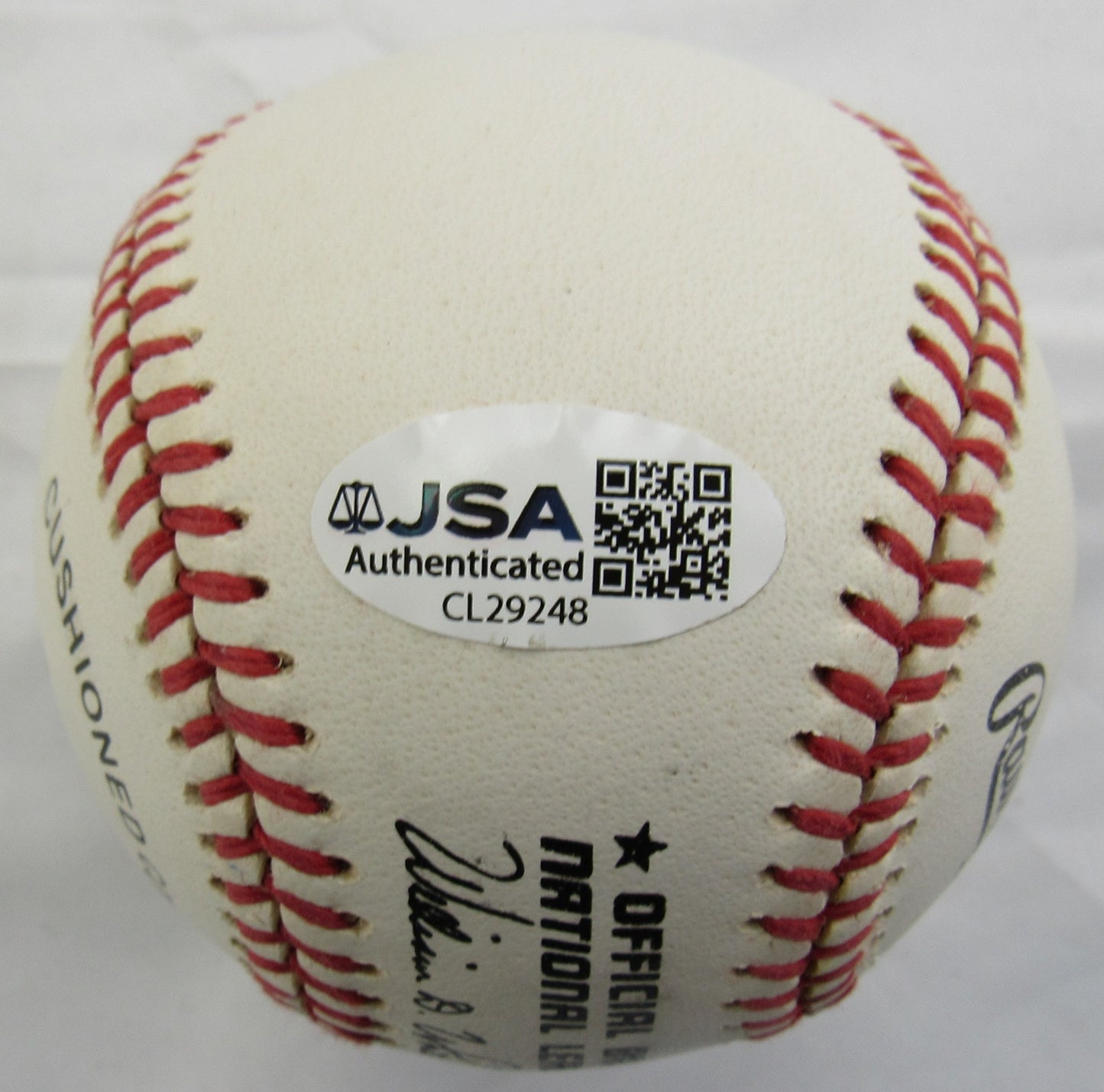 Johnny Bench Signed Rawlings Baseball JSA CL29248