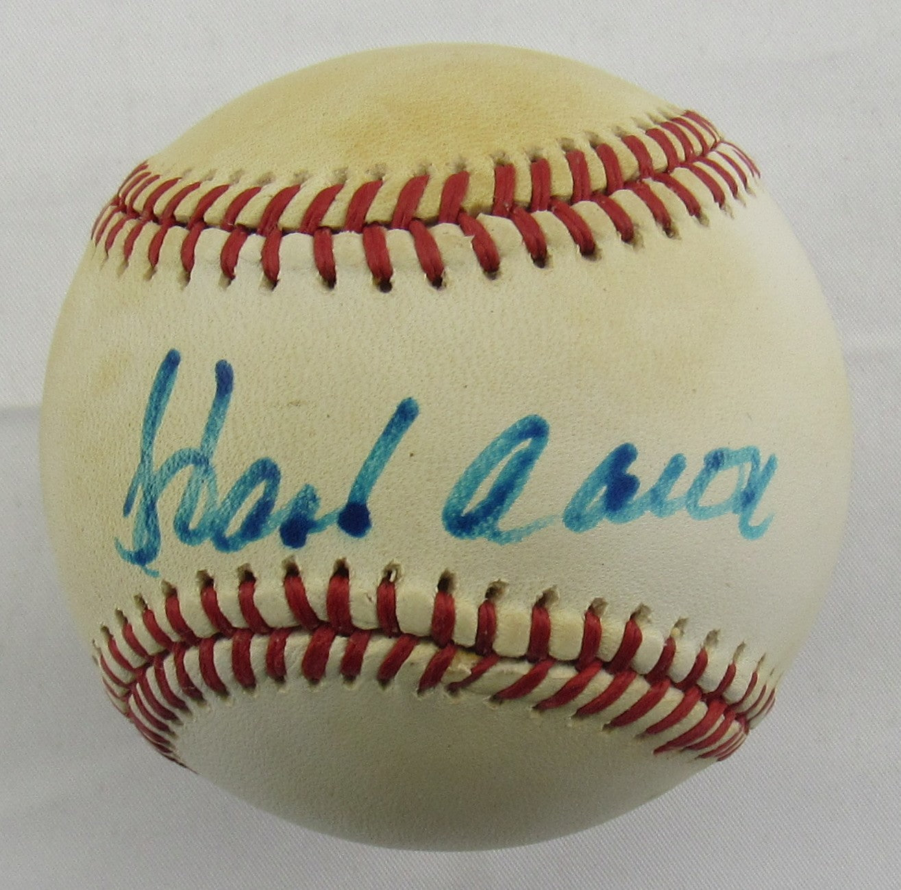 Hank Aaron Signed Auto Rawlings Baseball JSA LOA YY81320