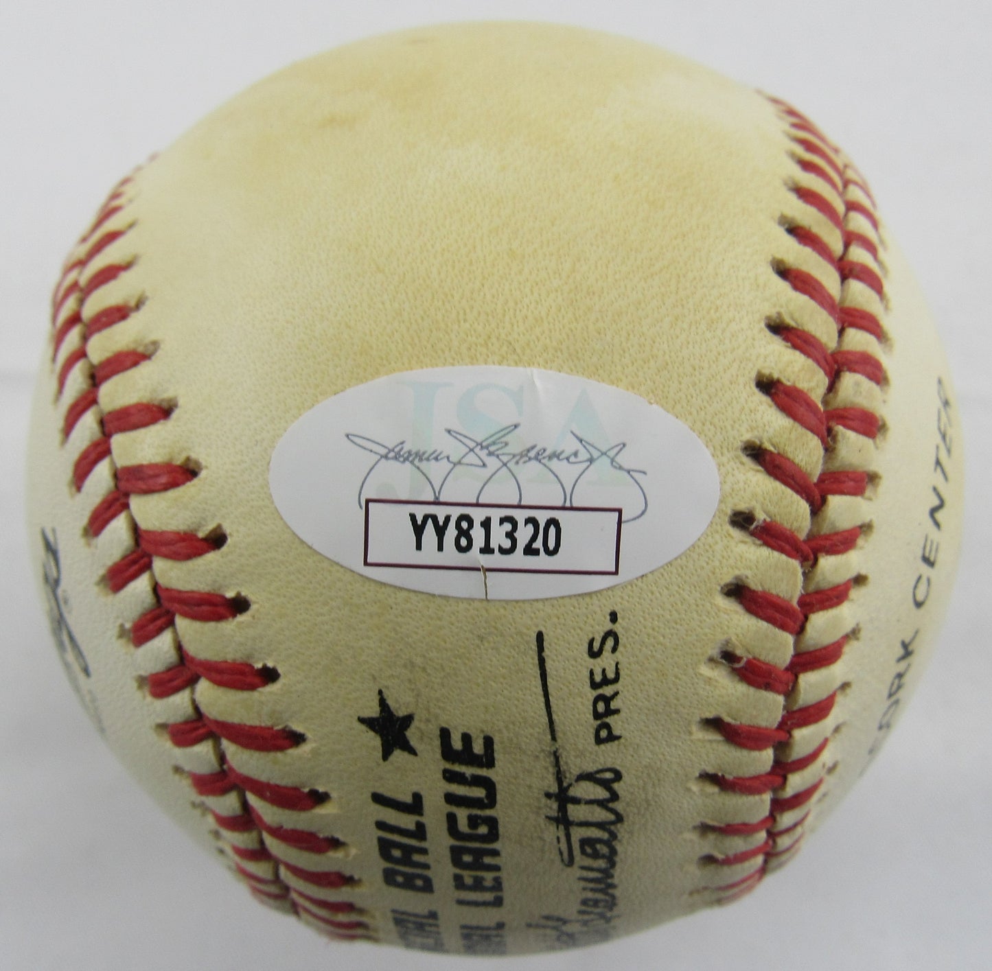 Hank Aaron Signed Auto Rawlings Baseball JSA LOA YY81320