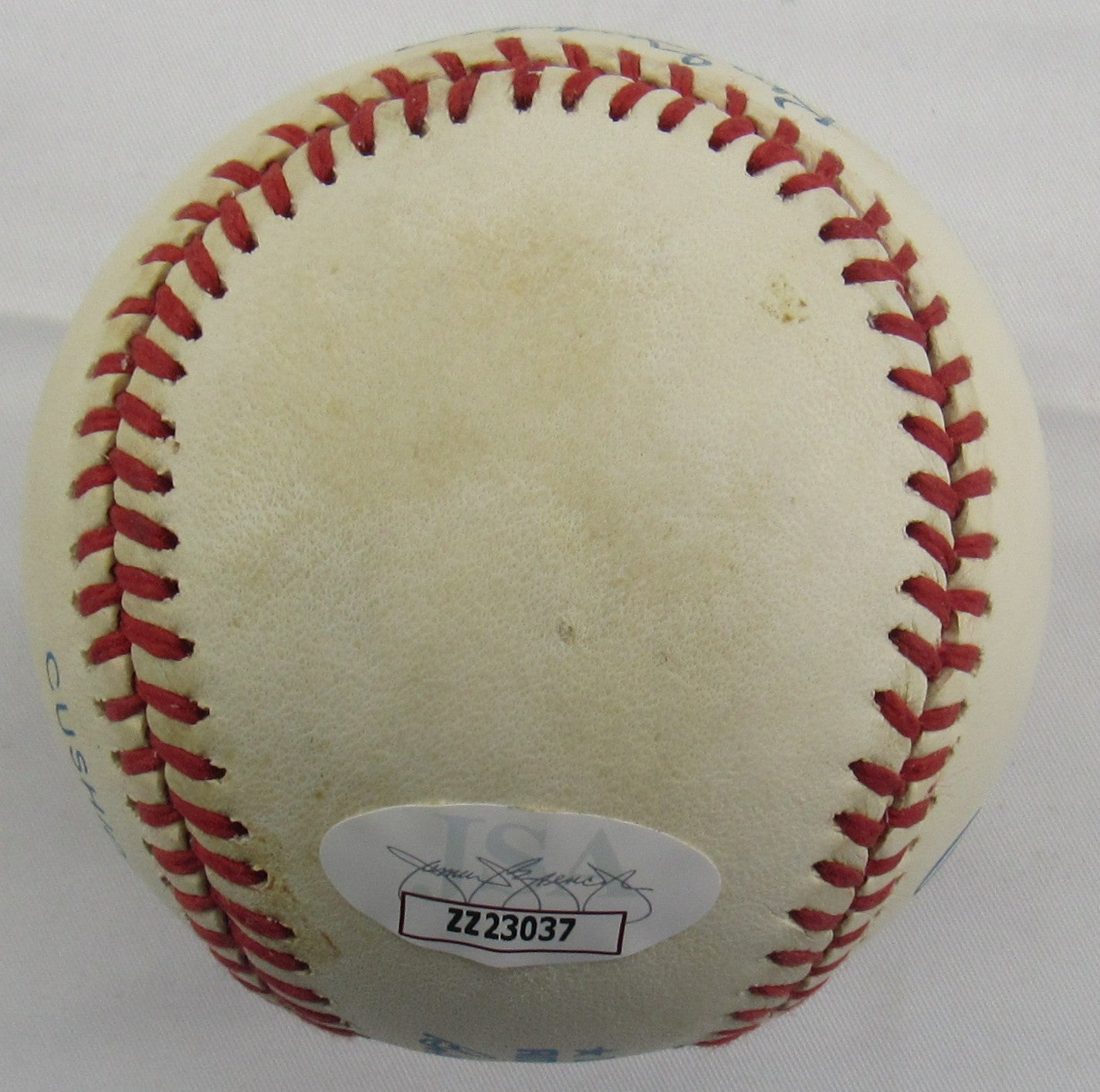 Ken Griffey Jr Ken Griffey Sr Signed Auto Rawlings Baseball JSA LOA ZZ23037