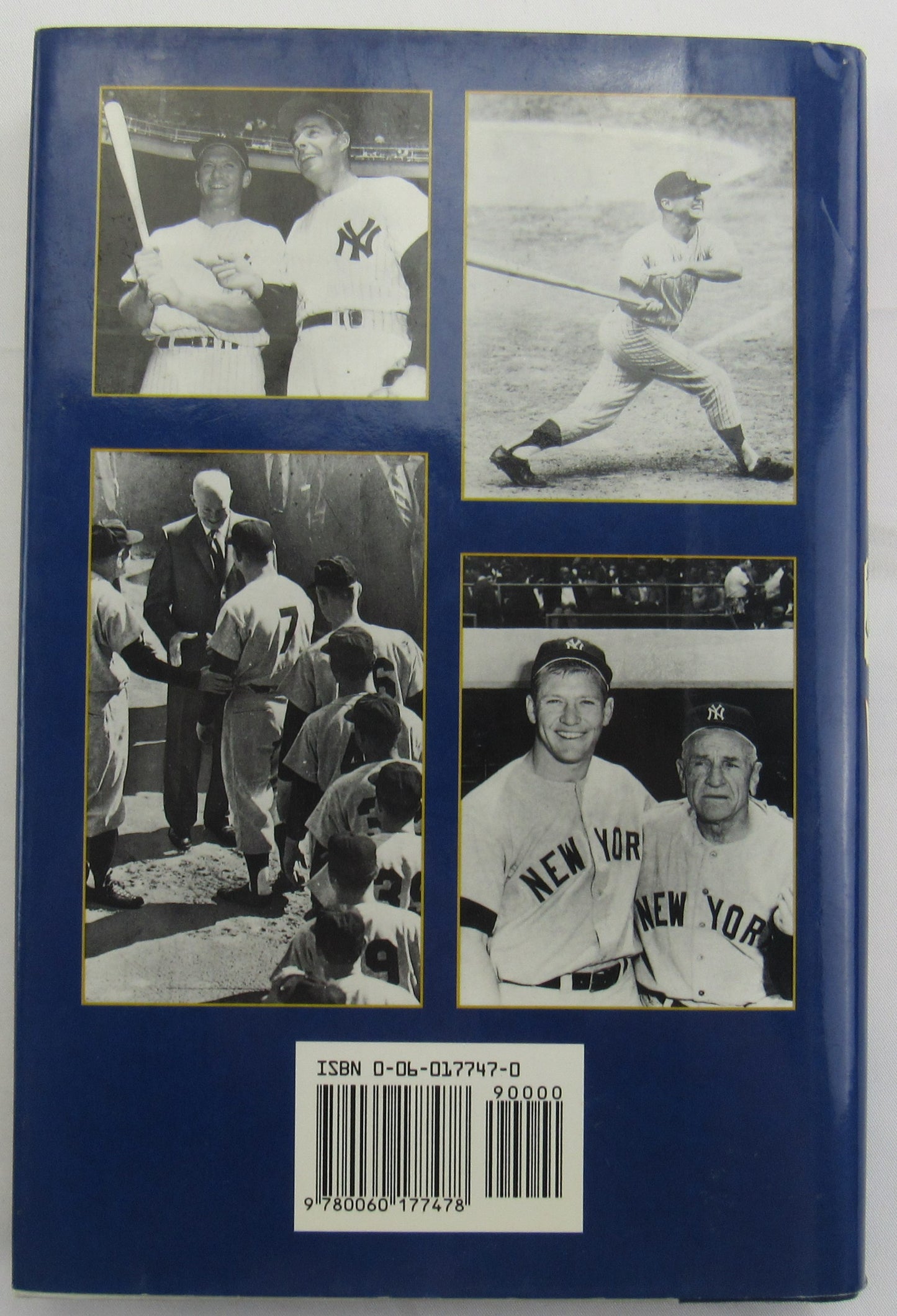 Mickey Mantle Signed Auto Hard Cover Book JSA LOA X19878