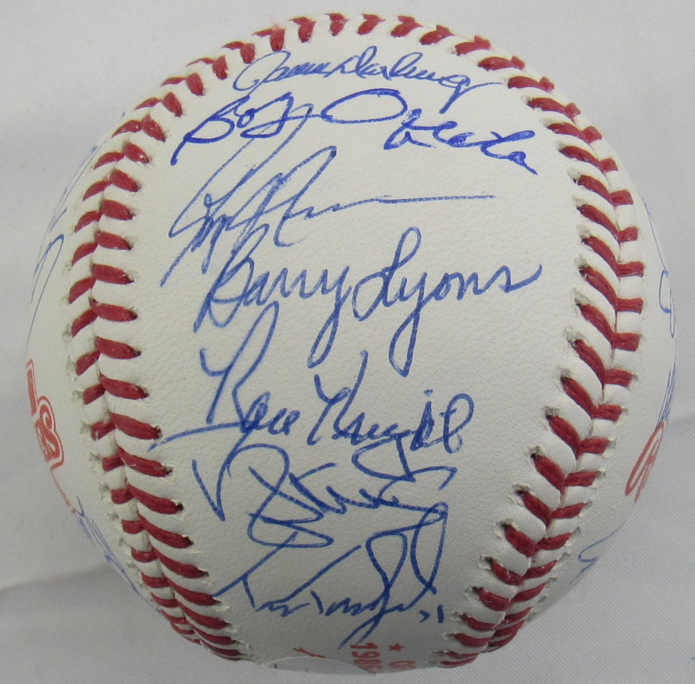1986 Mets World Series Signed Auto Rawlings Baseball JSA LOA
