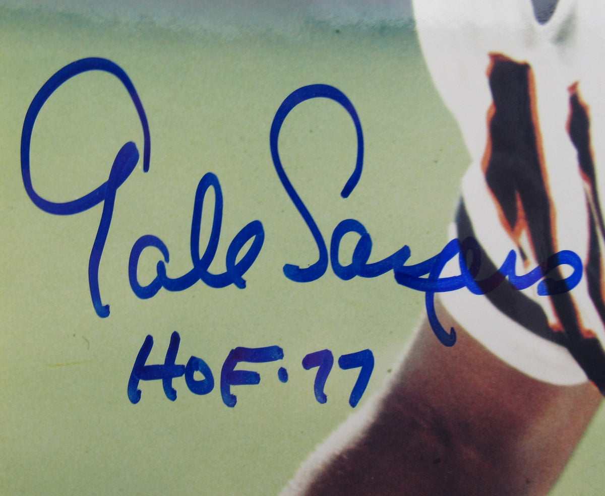 Gale Sayers Signed 8x10 Photo w/ HOF Insc JSA CL29187