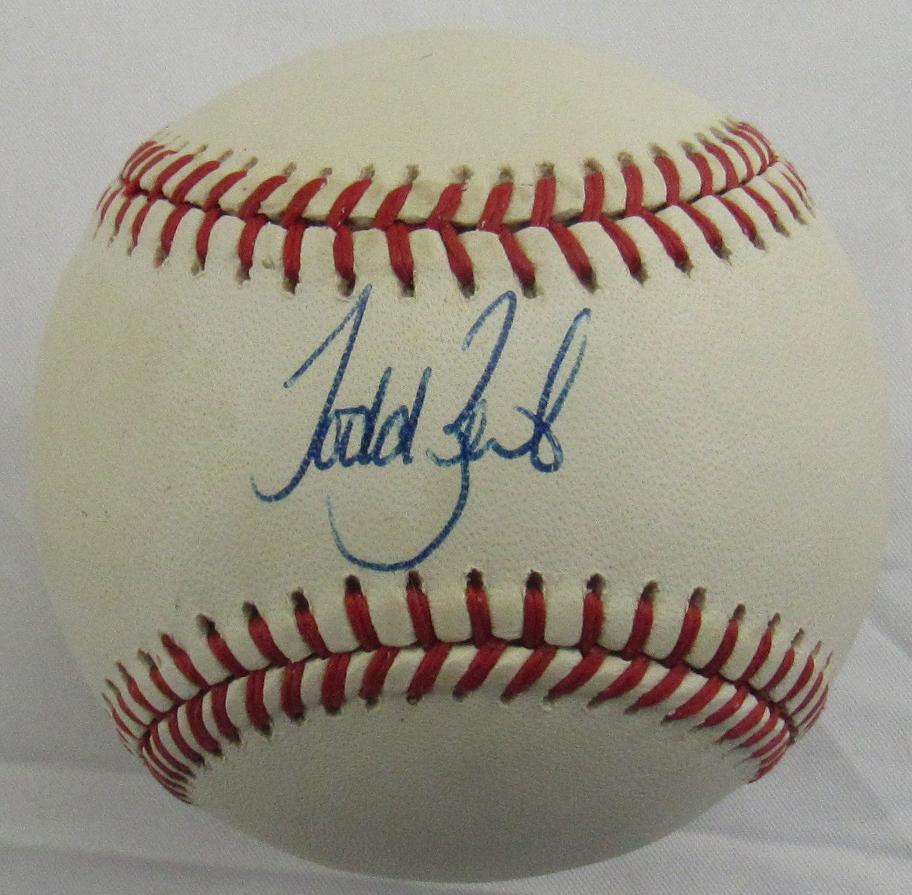 Todd Zeile Signed Auto Rawlings Baseball I B160