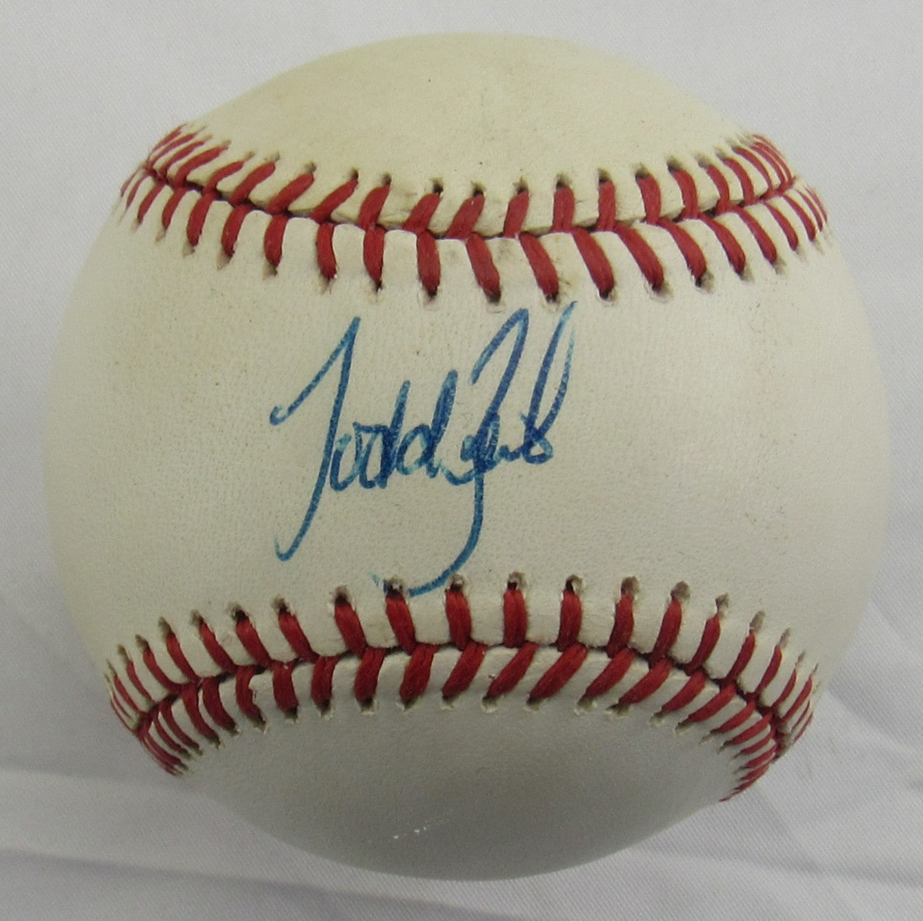 Todd Zeile Signed Auto Rawlings Baseball B160 III