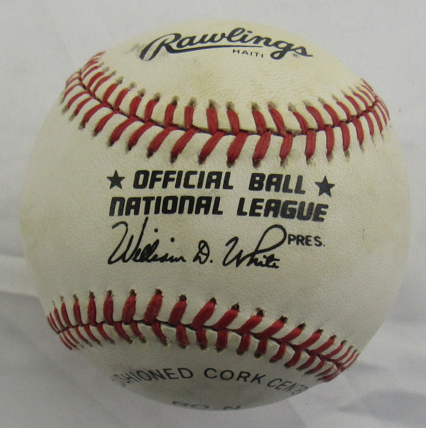 Dwight Smith Signed Auto Rawlings Baseball B160