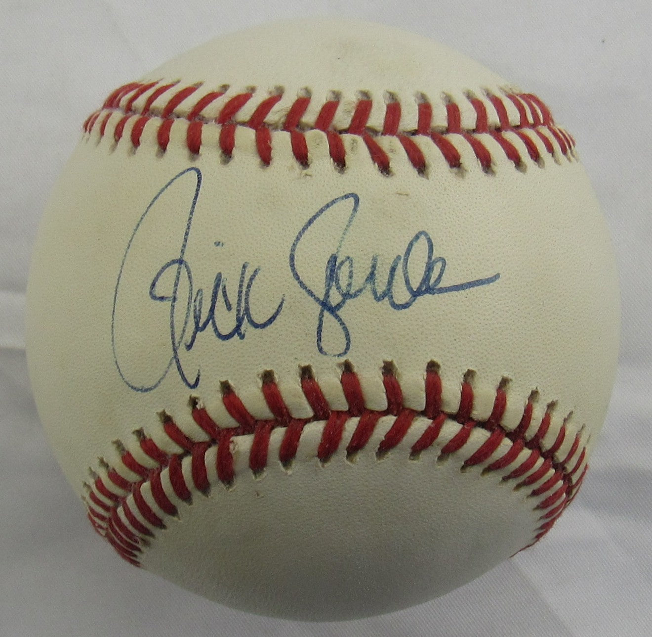 Ricky Jordan Signed Auto Rawlings Baseball B160 VII