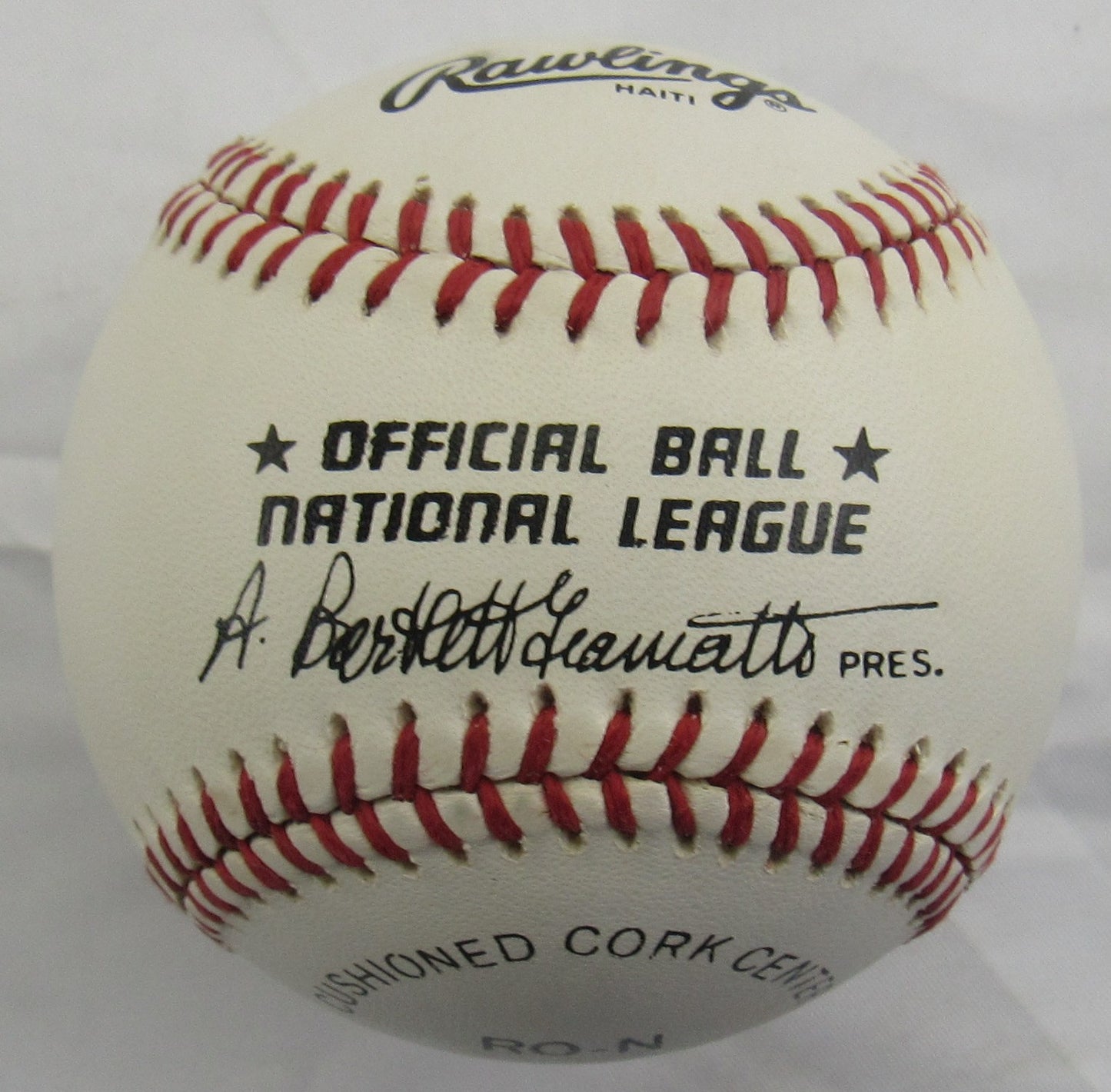 Ricky Jordan Signed Auto Rawlings Baseball B160 VIII