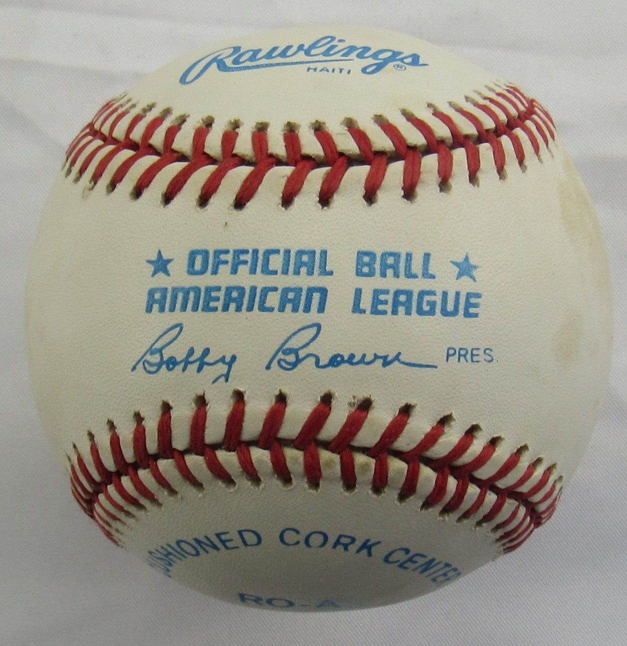 Ruben Sierra Signed Auto Rawlings Baseball B160