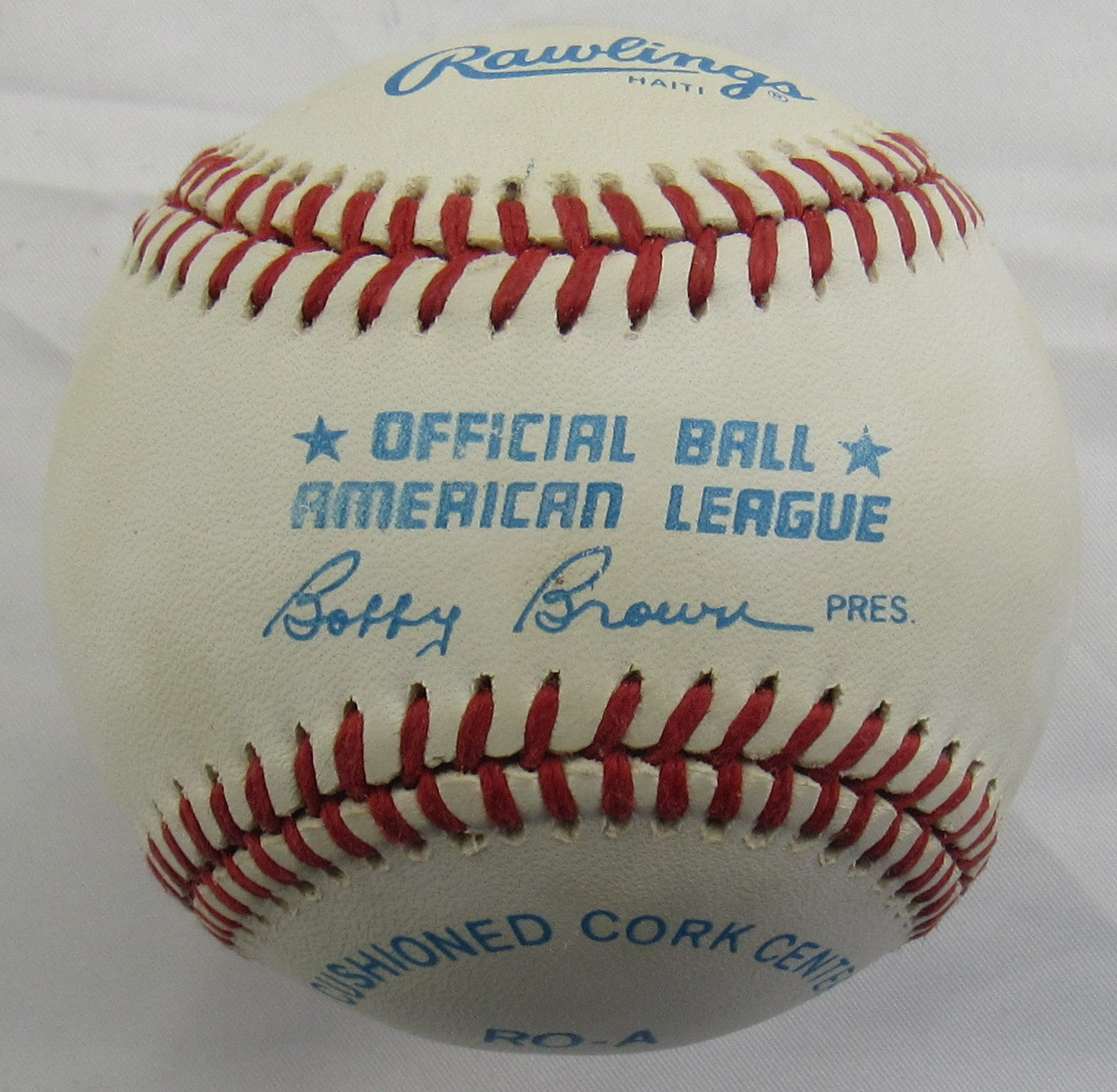 Bob Geren Signed Auto Rawlings Baseball B160