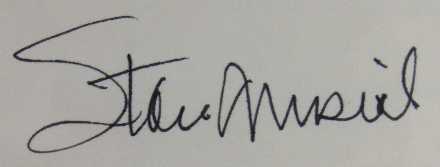 Stan Musial Signed Encapsulated Index Card PSA/DNA II