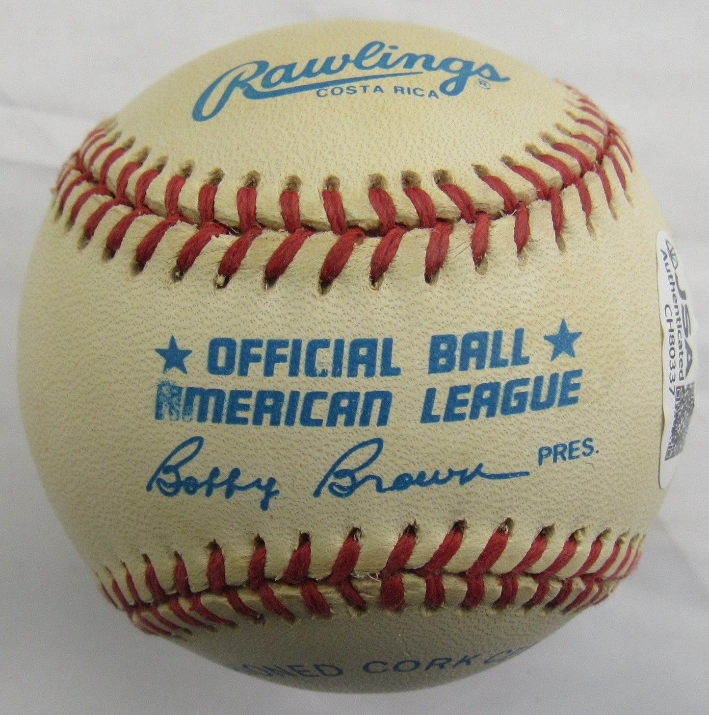 Luis Aparicio Signed Auto Rawlings Baseball JSA CH80337 - Pristine sold 10-14