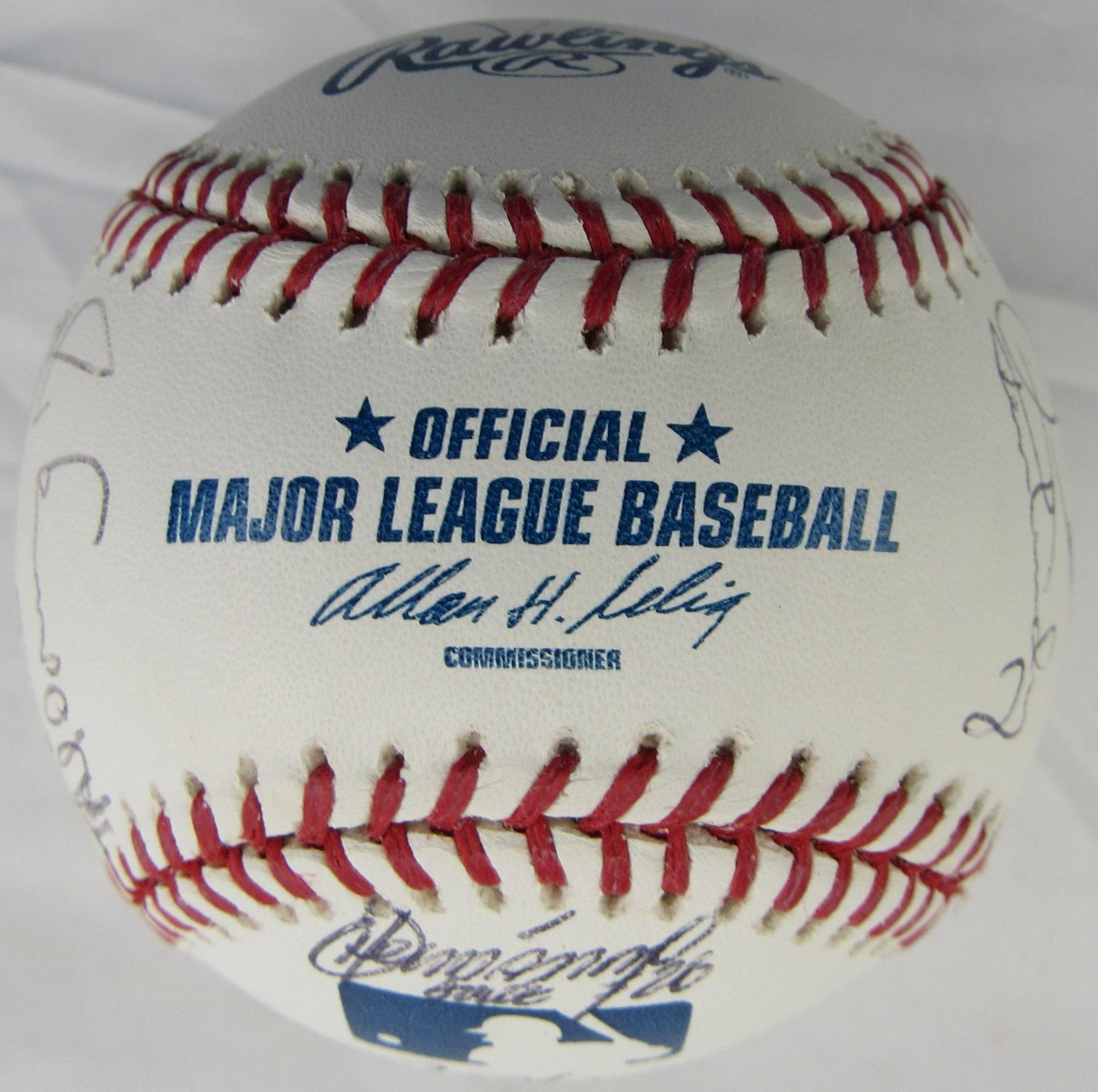 New York Yankees Multi Signed Rawlings Auto Baseball w/21 Signatures - Don Larsen, Bucky Dent